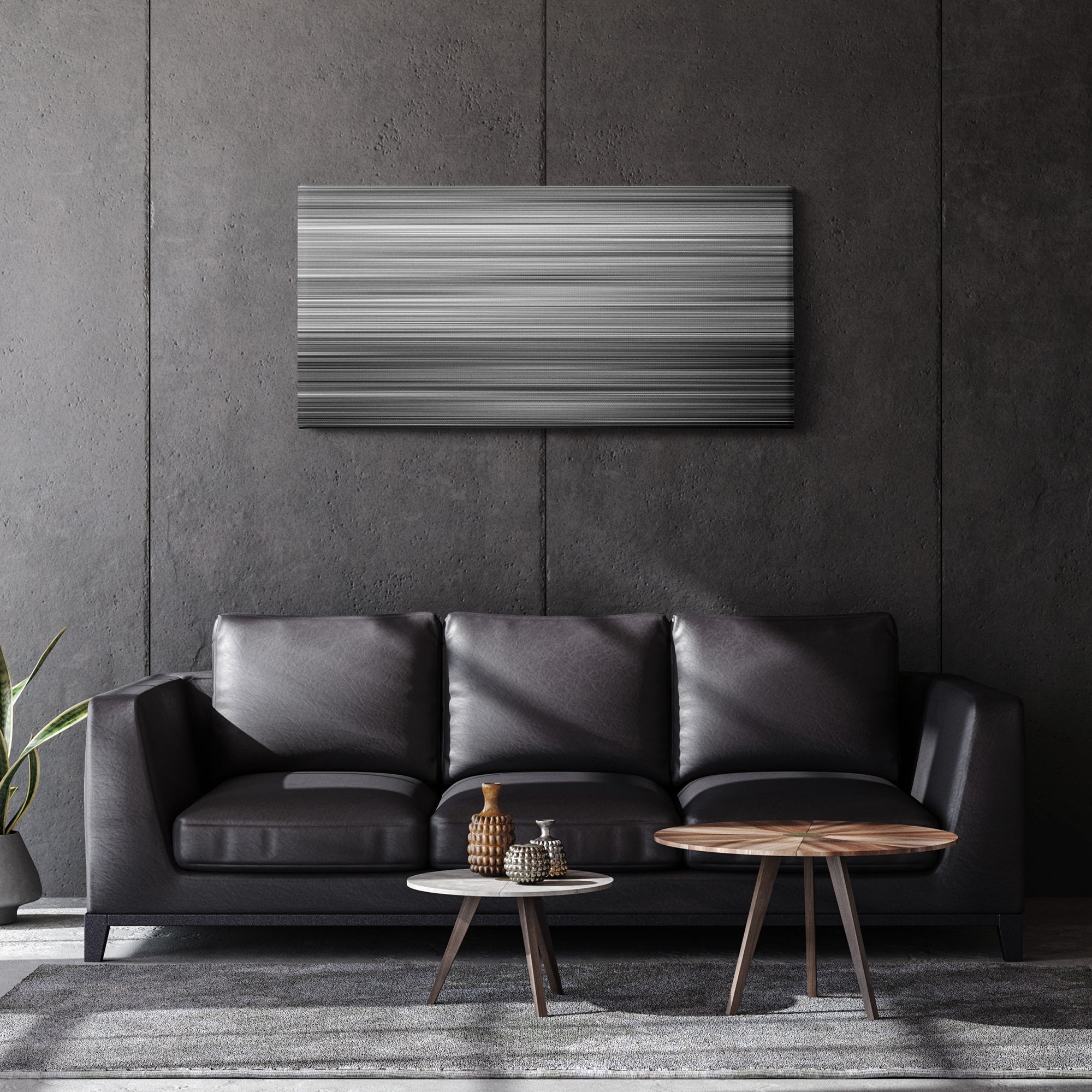 12 Angry Men (1957) CineSpectrum Color Spectrum Canvas Print - Hanging Horizontal on Wall in Room