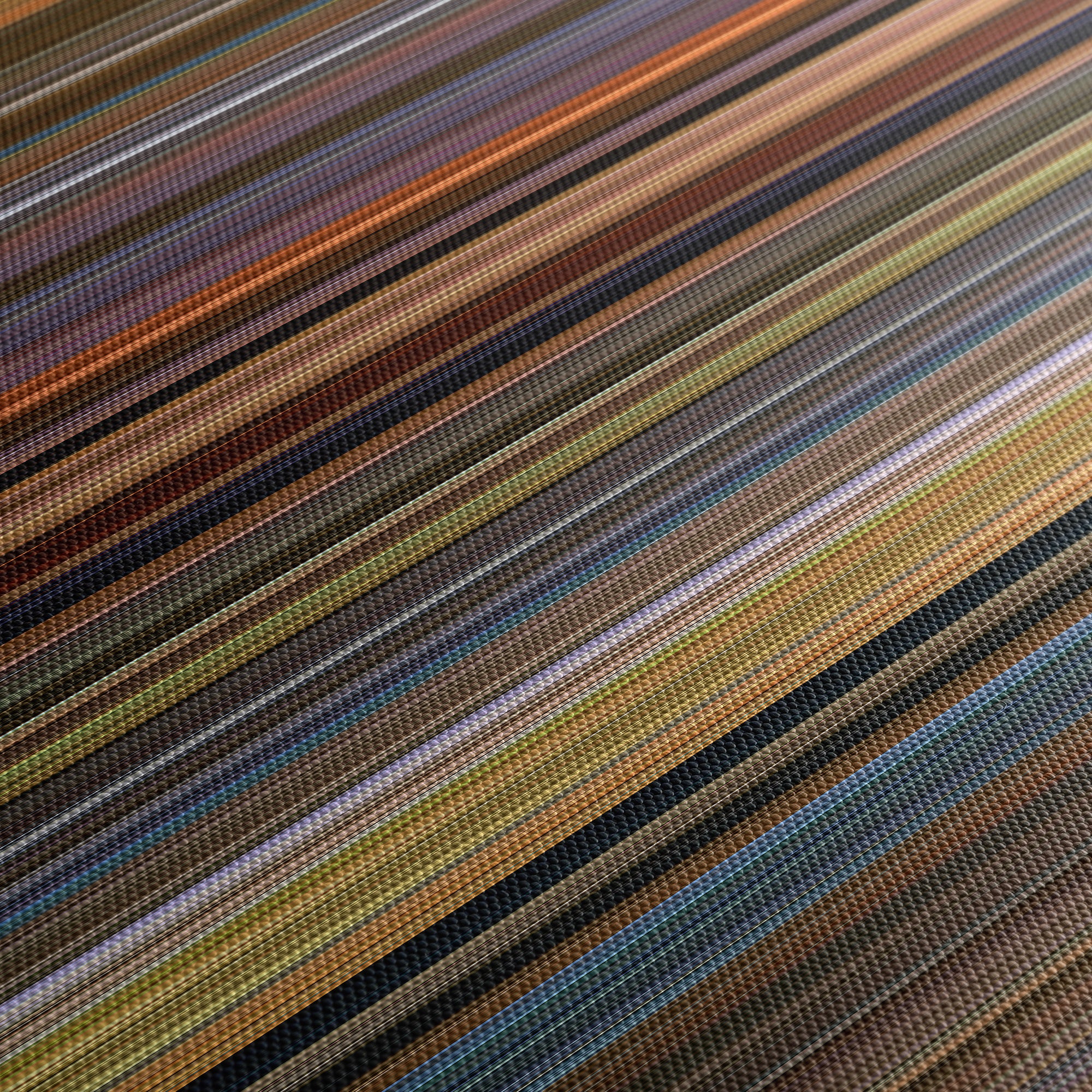 A Beautiful Mind (2001) CineSpectrum Color Spectrum Canvas Print - Close Up of Middle of Print