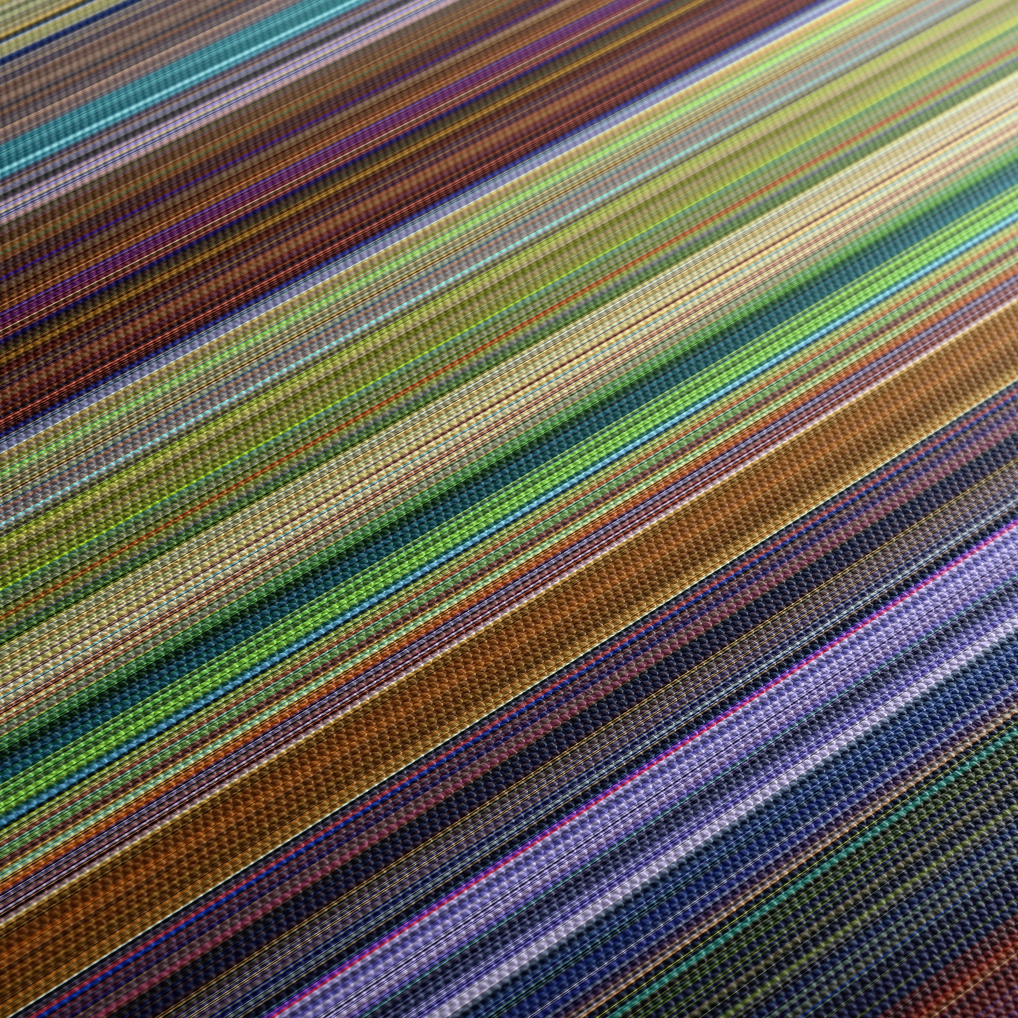 A Bugs Life (1998) CineSpectrum Color Spectrum Canvas Print - Close Up of Middle of Print