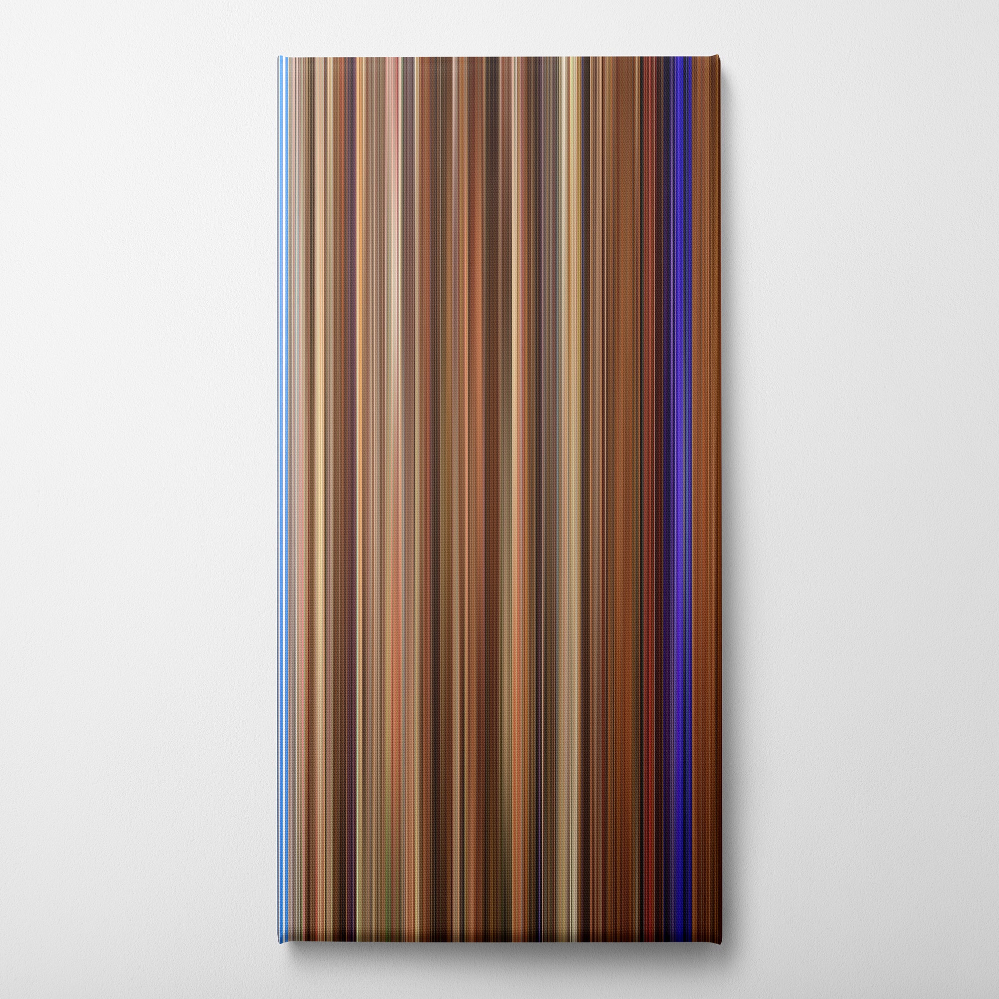 A Cinderella Story - Christmas Wish (2019) CineSpectrum Color Spectrum Canvas Print - Vertical on Wall