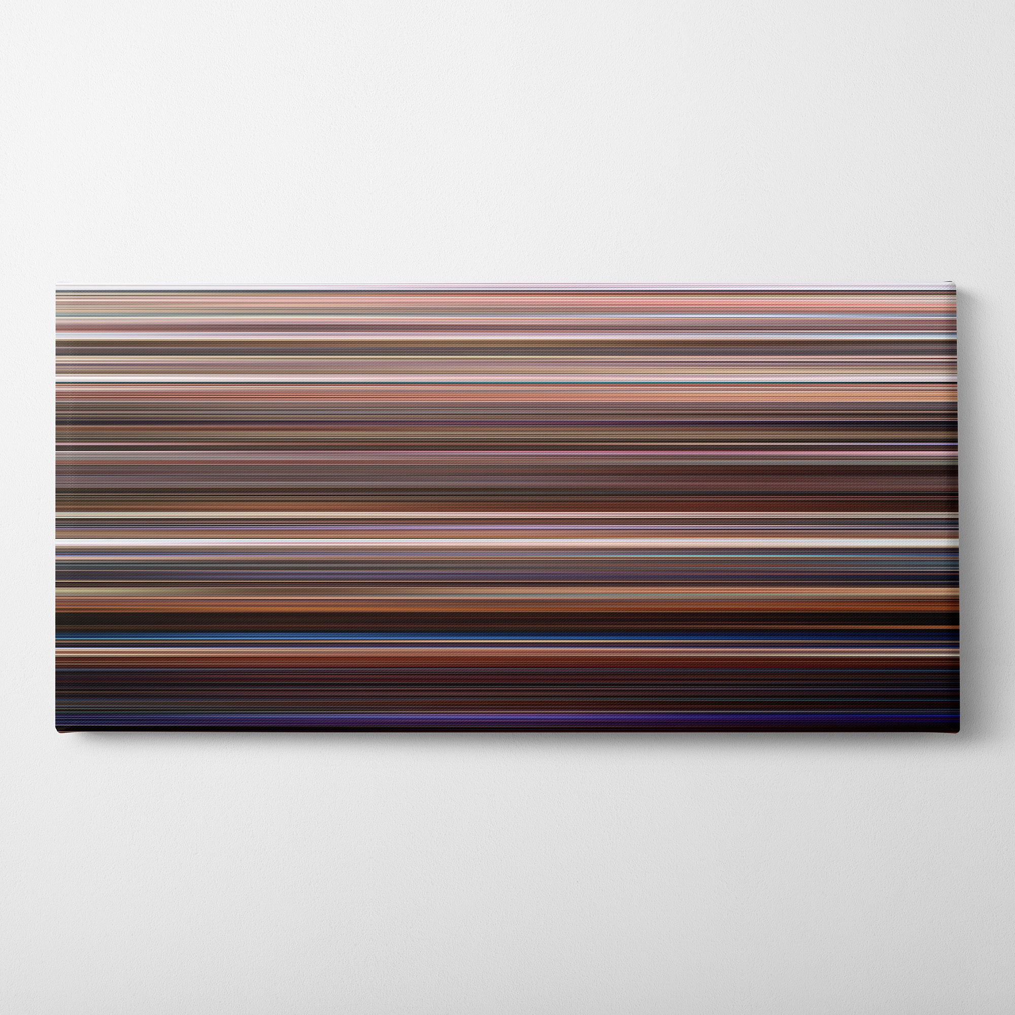 A Cinderella Story - If the Shoe Fits (2016) CineSpectrum Color Spectrum Canvas Print - Horizontal on Wall