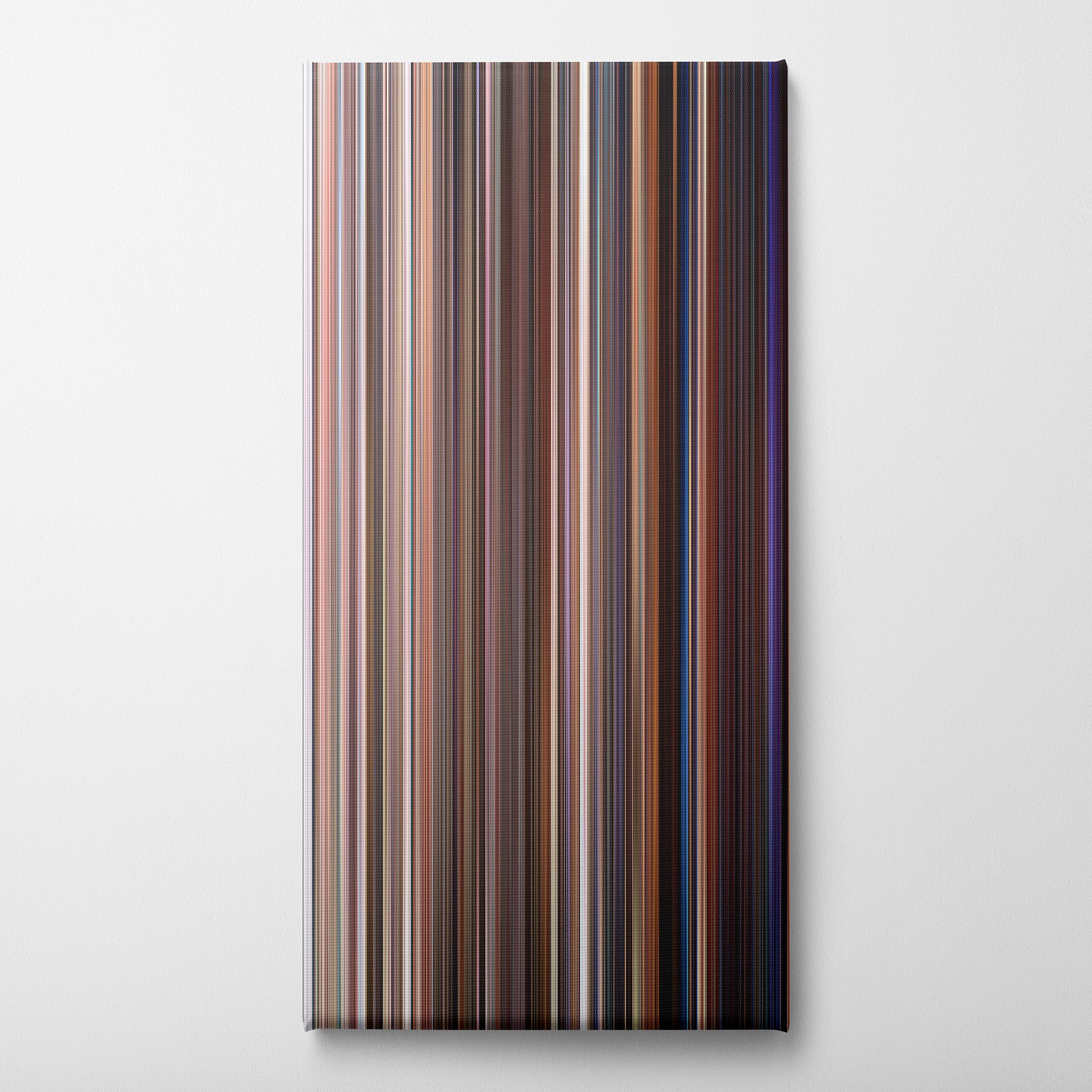 A Cinderella Story - If the Shoe Fits (2016) CineSpectrum Color Spectrum Canvas Print - Vertical on Wall