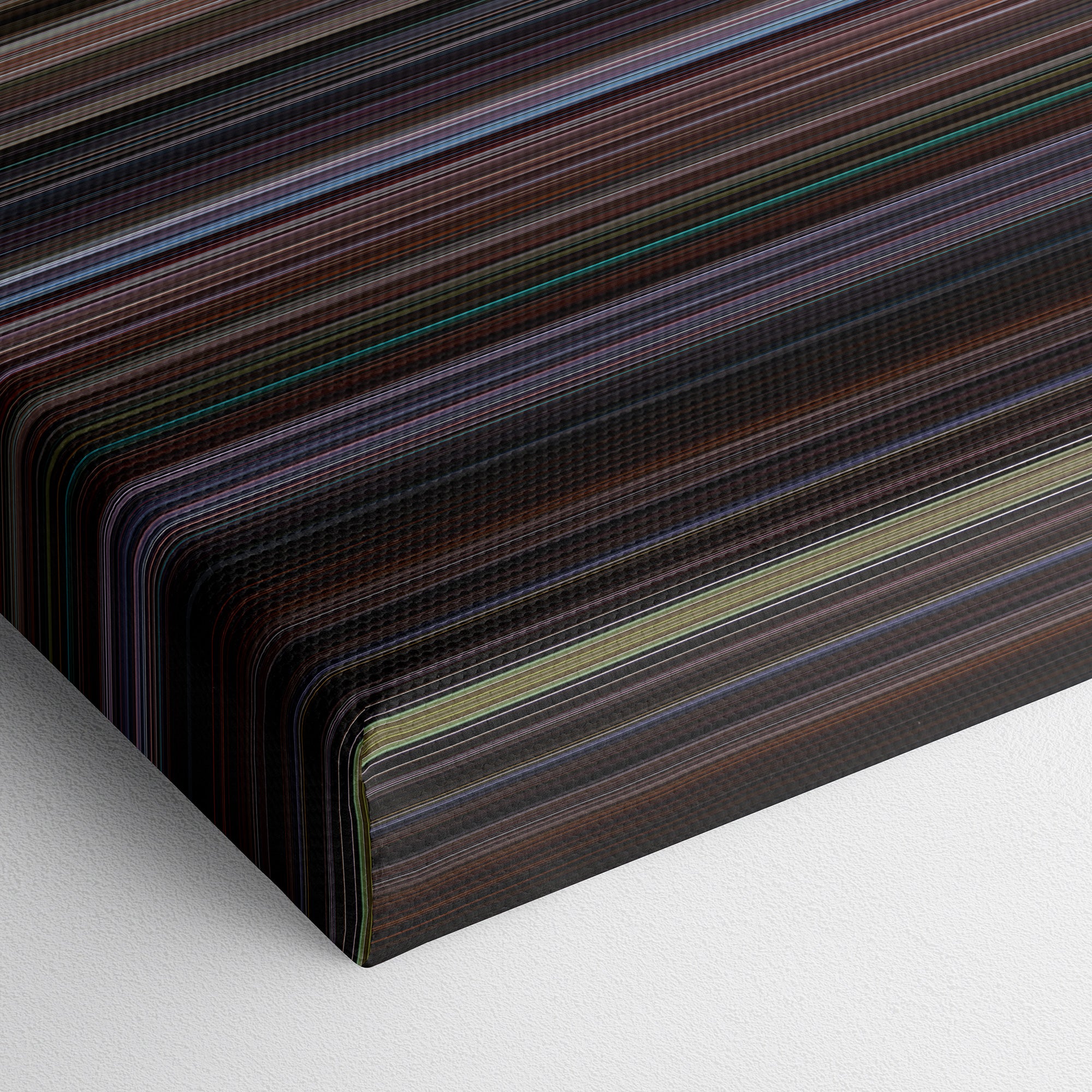 A Nightmare on Elm Street 5 - The Dream Child (1989) CineSpectrum Color Spectrum Canvas Print - Close Up of Bottom of Print