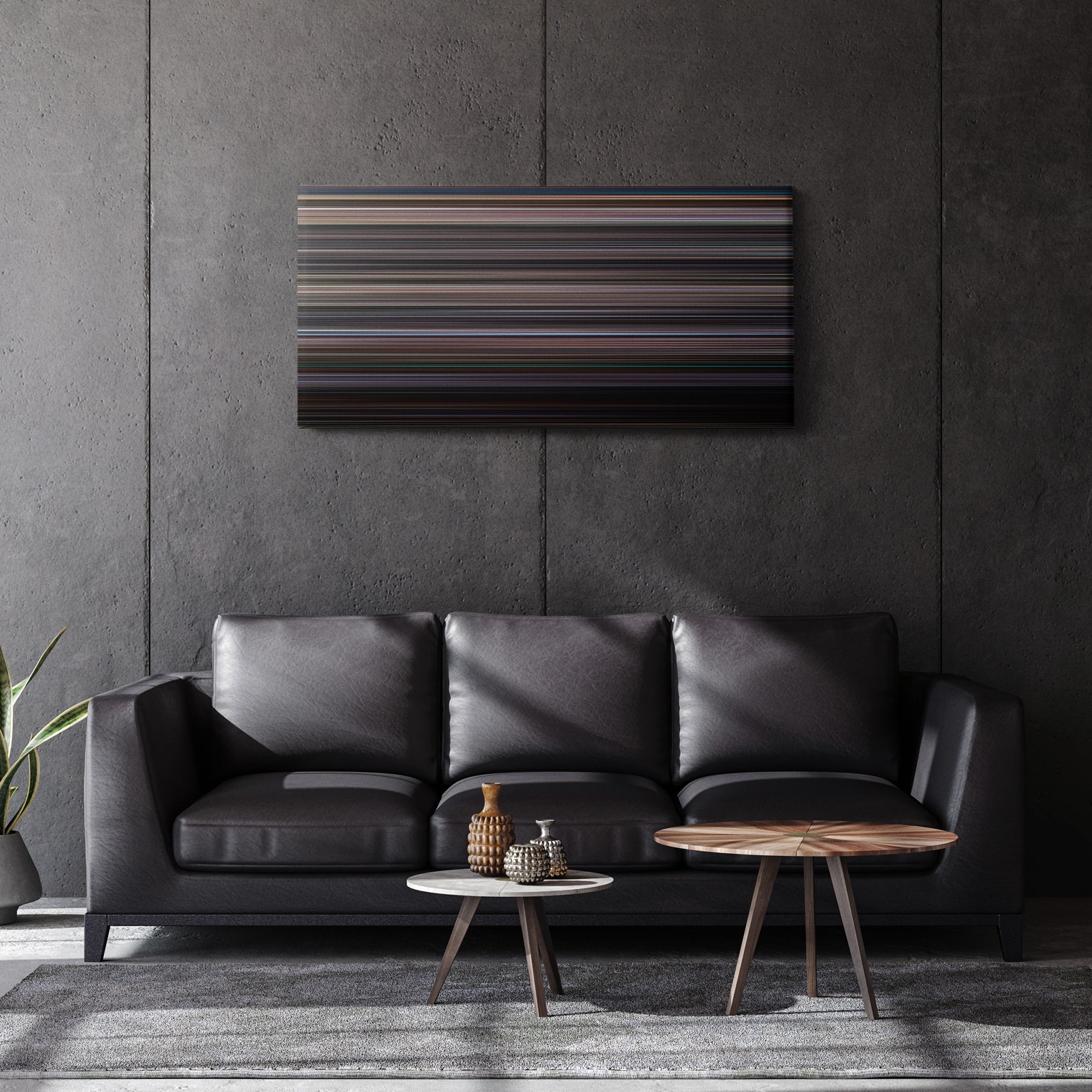 A Nightmare on Elm Street 5 - The Dream Child (1989) CineSpectrum Color Spectrum Canvas Print - Hanging Horizontal on Wall in Room