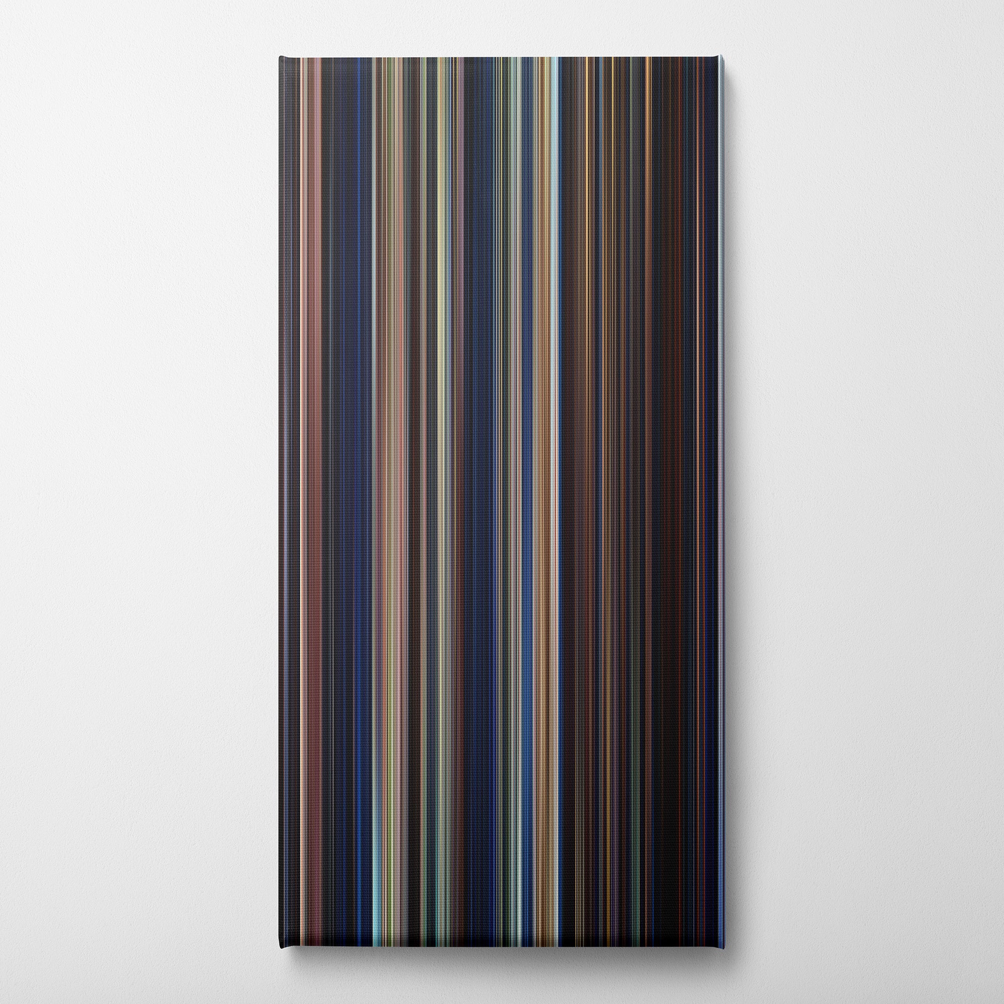 A Nightmare on Elm Street (1984) CineSpectrum Color Spectrum Canvas Print - Vertical on Wall