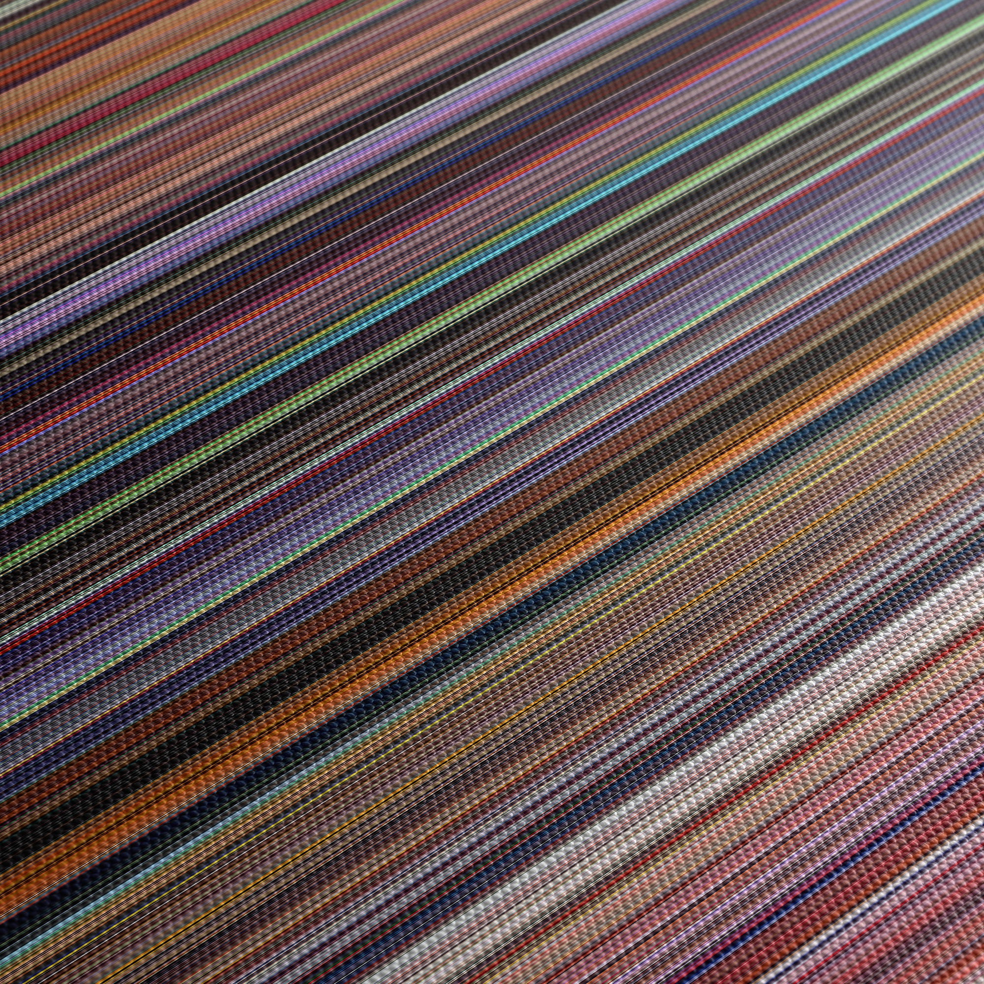 Akira (1988) CineSpectrum Color Spectrum Canvas Print - Close Up of Middle of Print