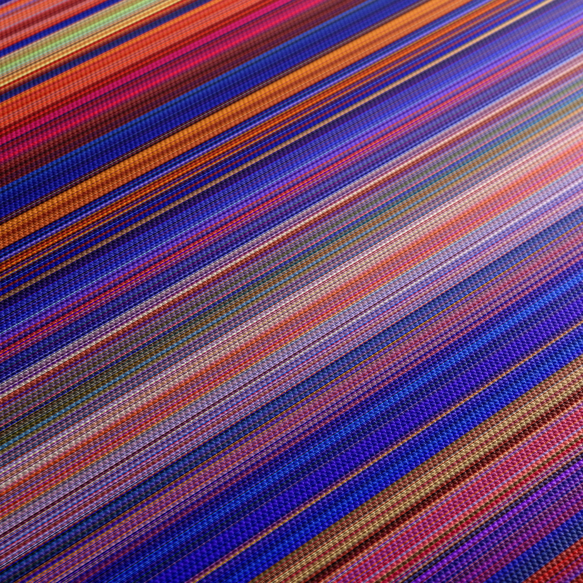 Aladdin (1992) CineSpectrum Color Spectrum Canvas Print - Close Up of Middle of Print