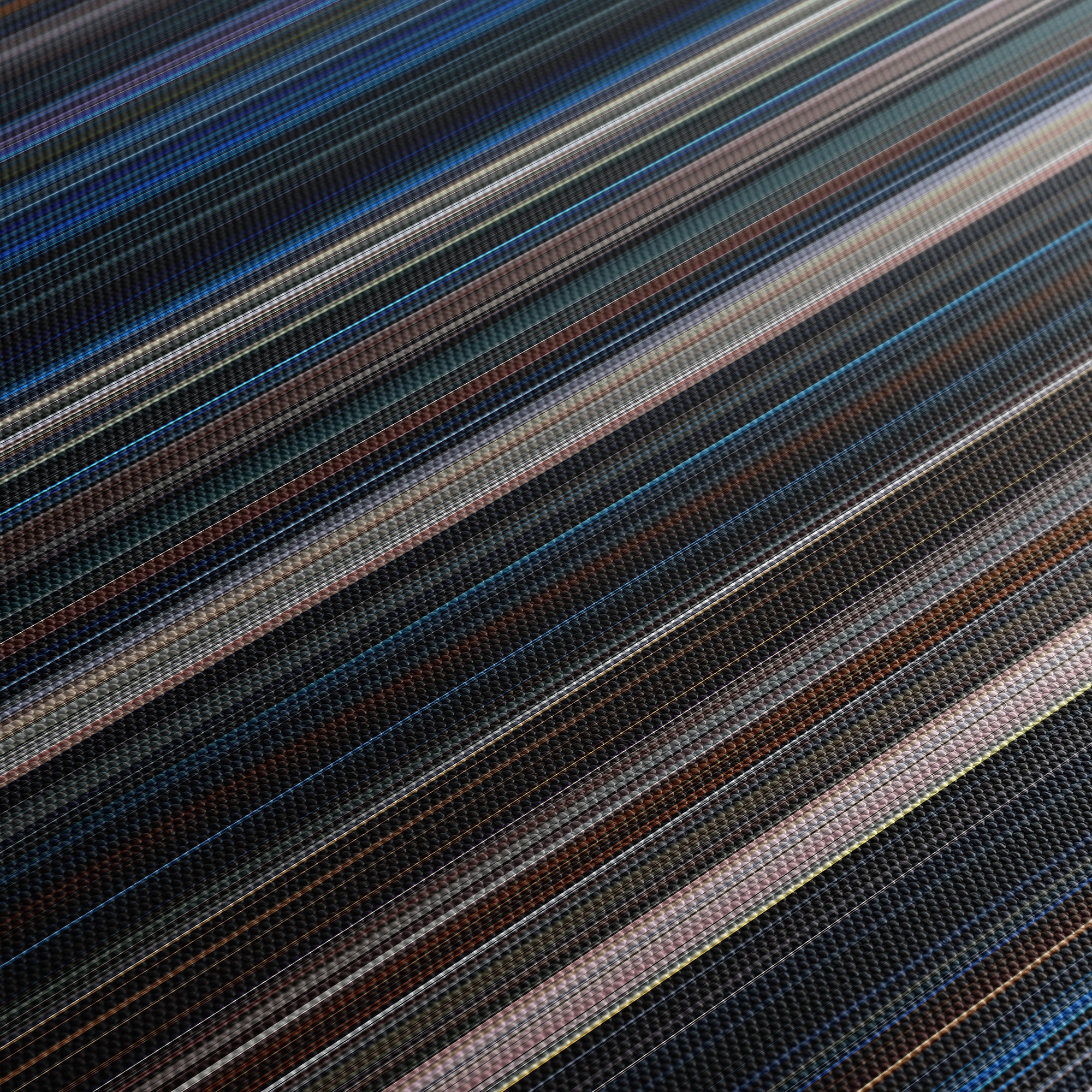 Alien (1979) CineSpectrum Color Spectrum Canvas Print - Close Up of Middle of Print