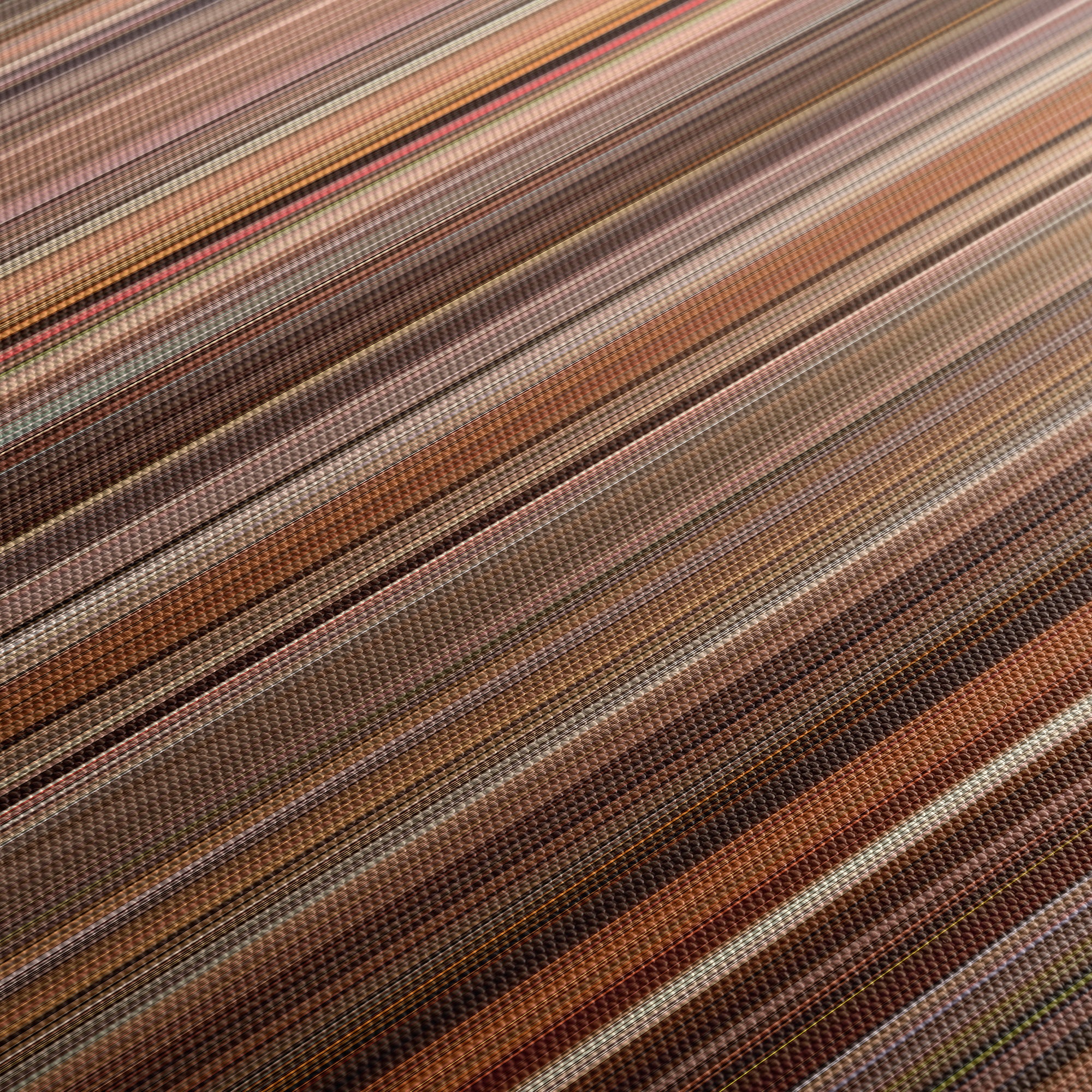 Amadeus (1984) CineSpectrum Color Spectrum Canvas Print - Close Up of Middle of Print