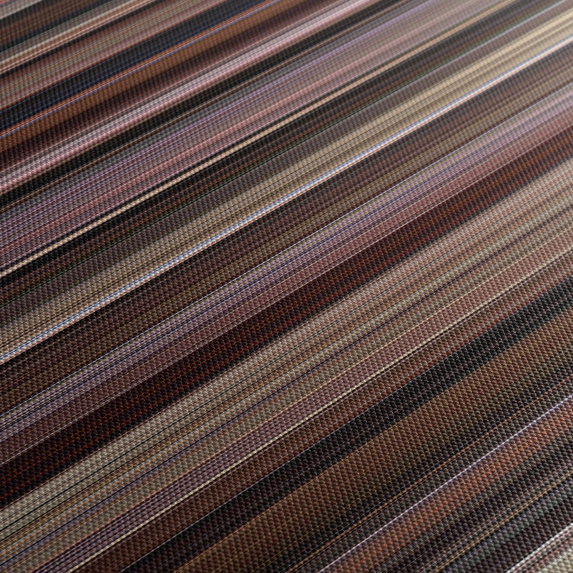 American Psycho (2000) CineSpectrum Color Spectrum Canvas Print - Close Up of Middle of Print