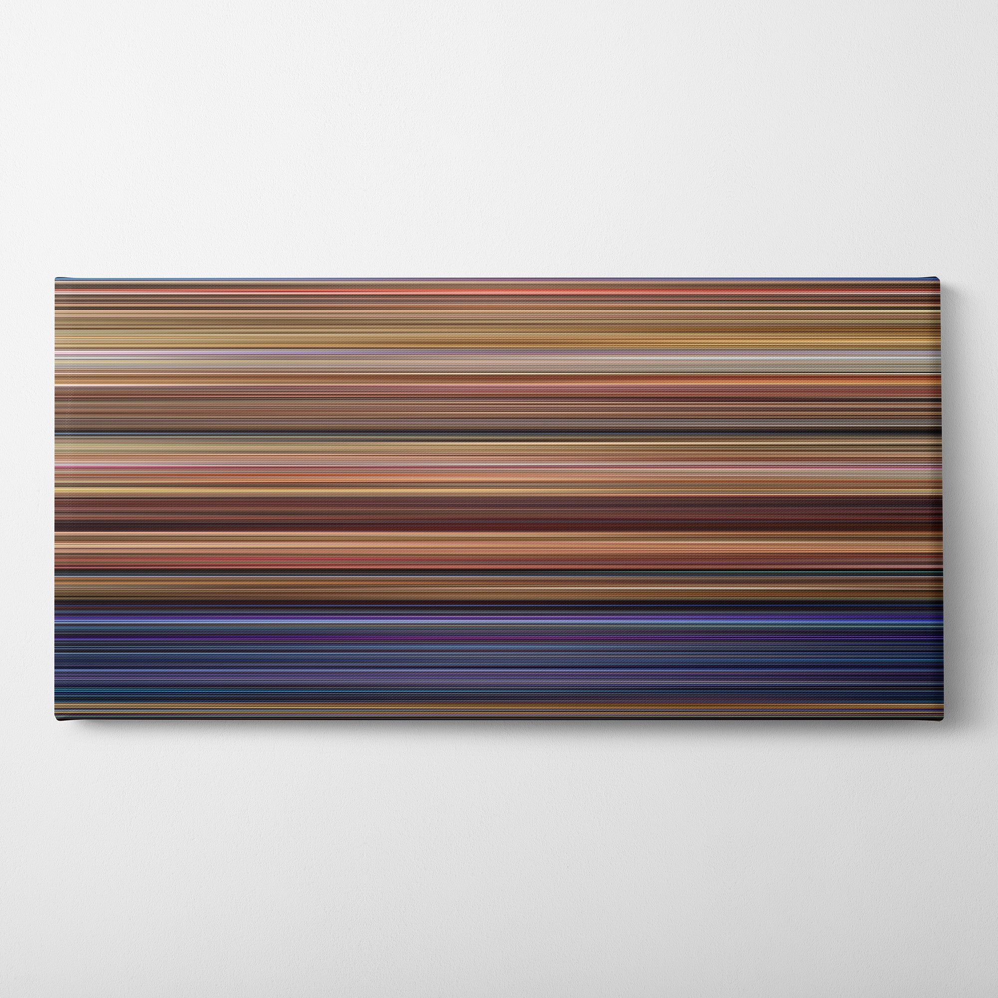 Another Cinderella Story (2008) CineSpectrum Color Spectrum Canvas Print - Horizontal on Wall