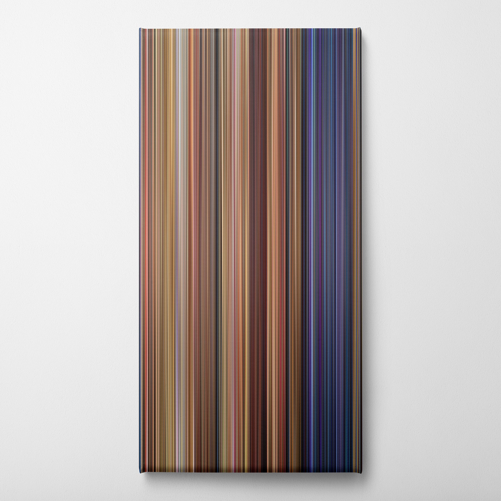 Another Cinderella Story (2008) CineSpectrum Color Spectrum Canvas Print - Vertical on Wall