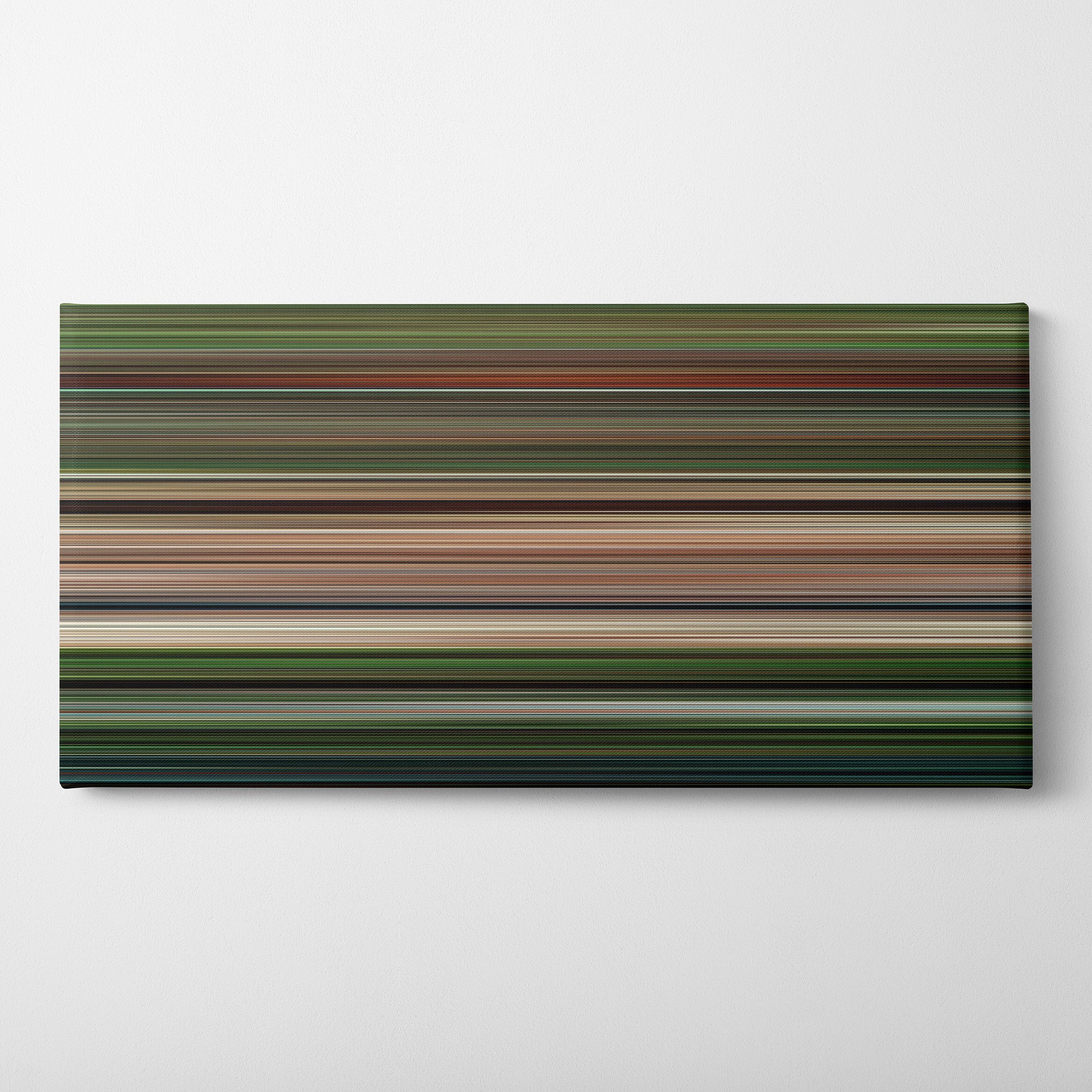 Apocalypto (2006) CineSpectrum Color Spectrum Canvas Print - Horizontal on Wall