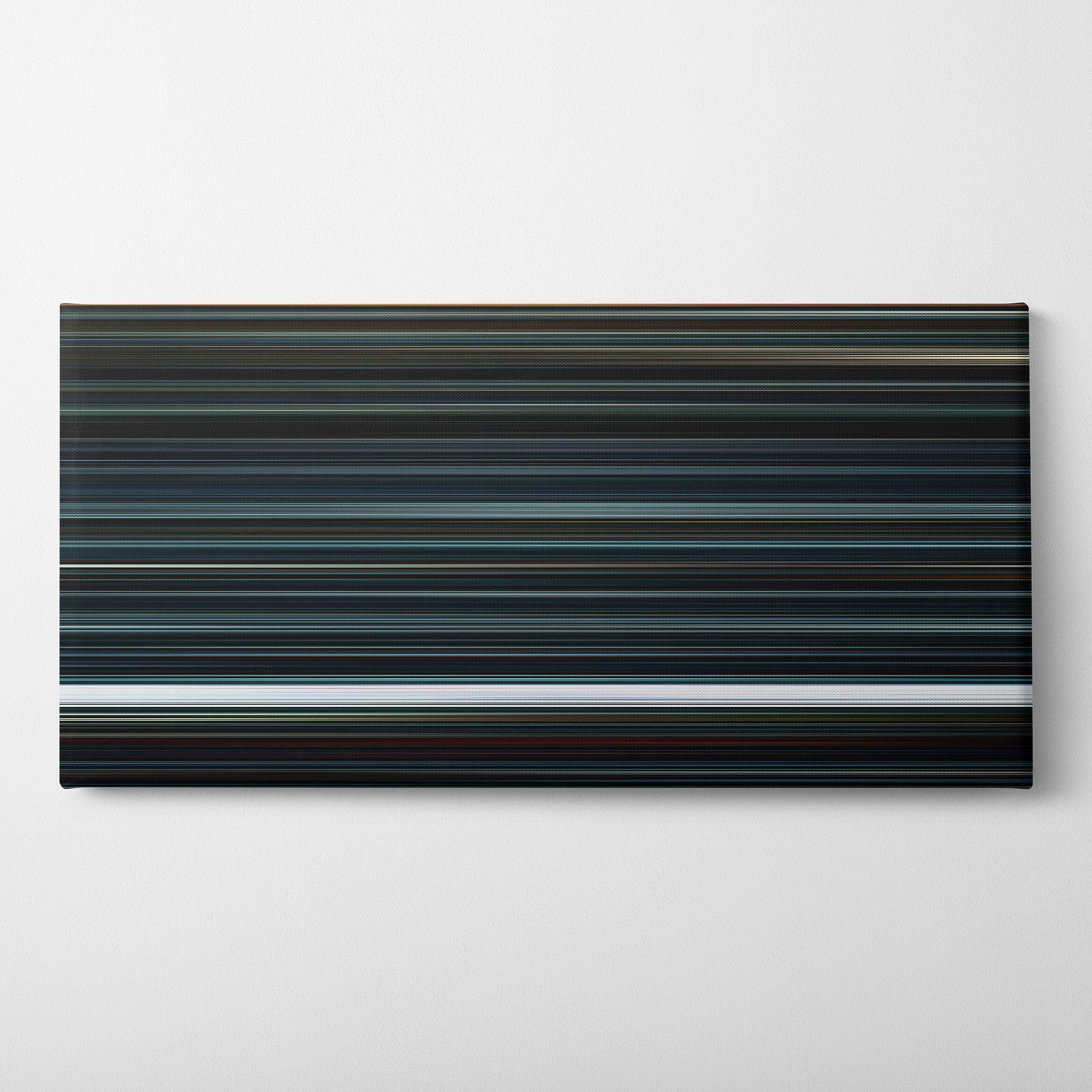 Arrival (2016) CineSpectrum Color Spectrum Canvas Print - Horizontal on Wall