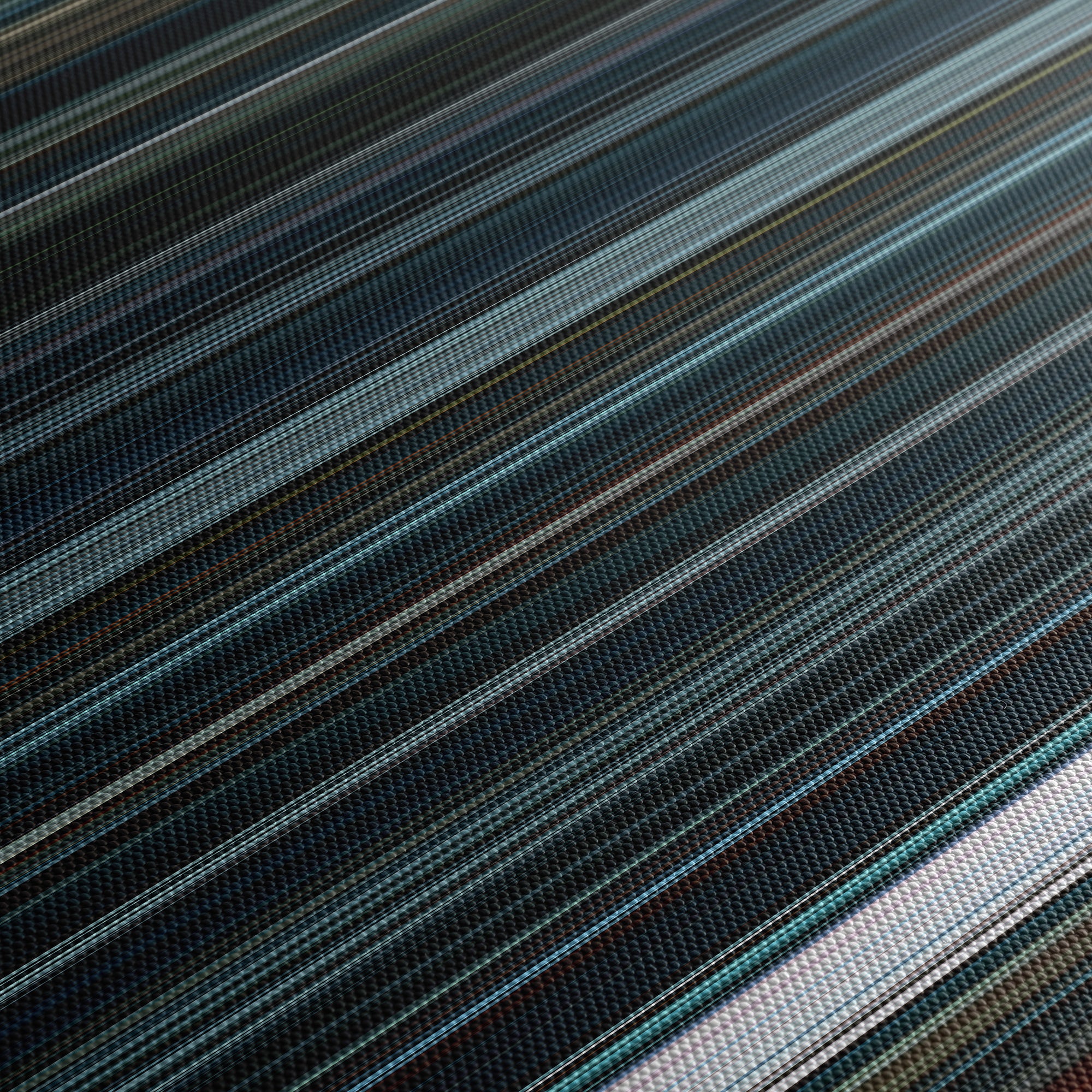 Arrival (2016) CineSpectrum Color Spectrum Canvas Print - Close Up of Middle of Print