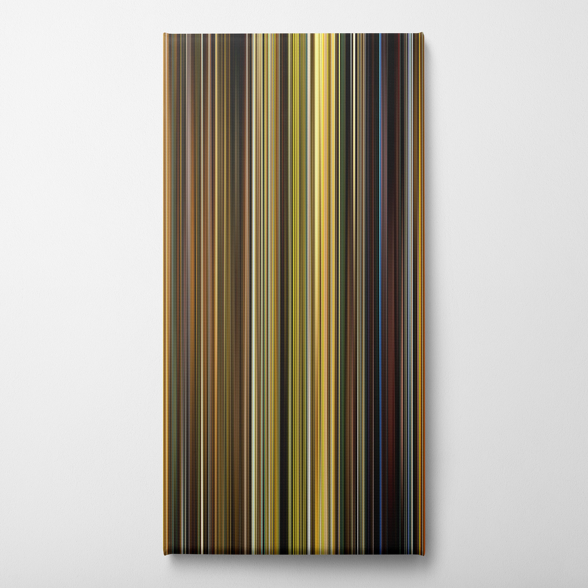 Ashes of Time (1994) CineSpectrum Color Spectrum Canvas Print - Vertical on Wall