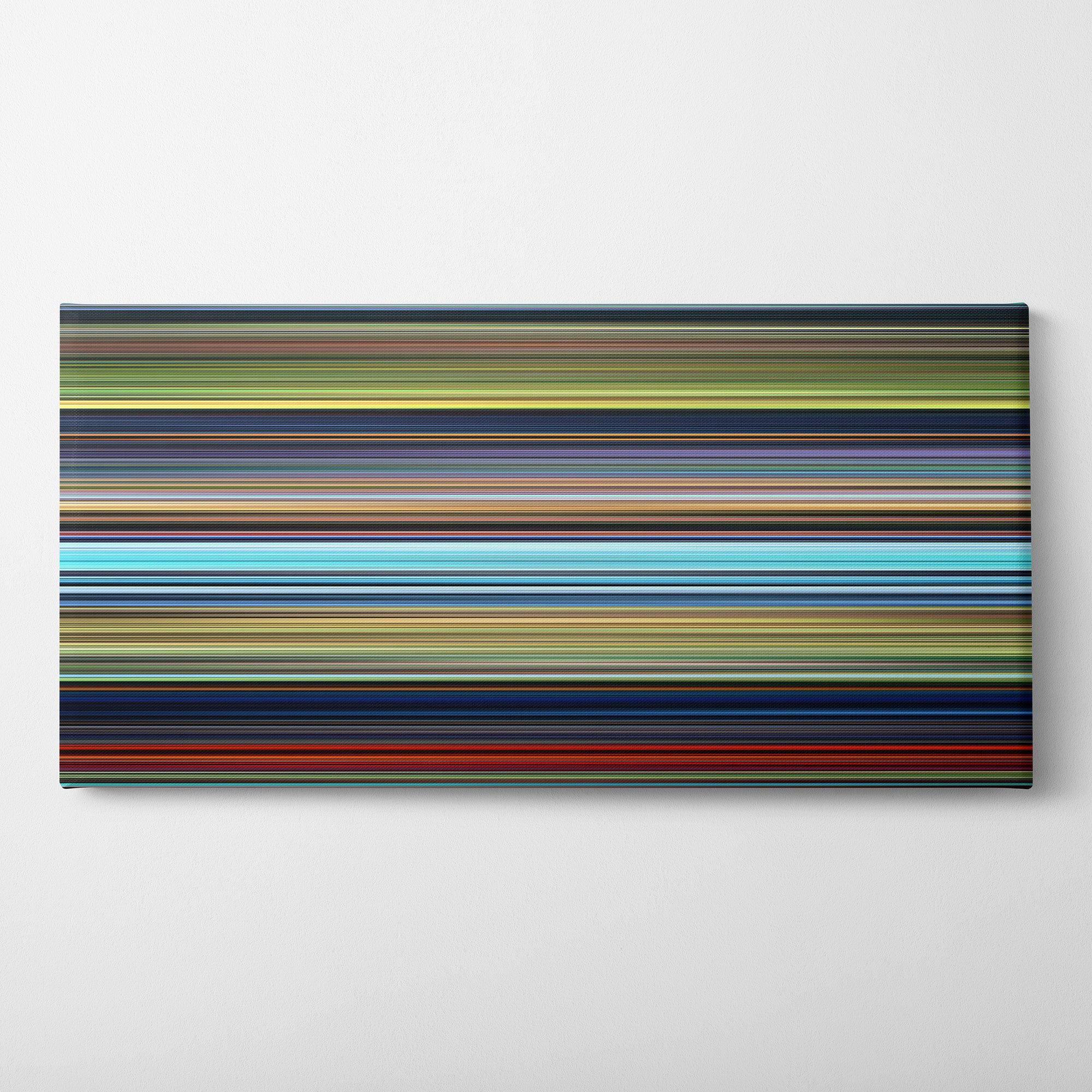 Bambi (1942) CineSpectrum Color Spectrum Canvas Print - Horizontal on Wall