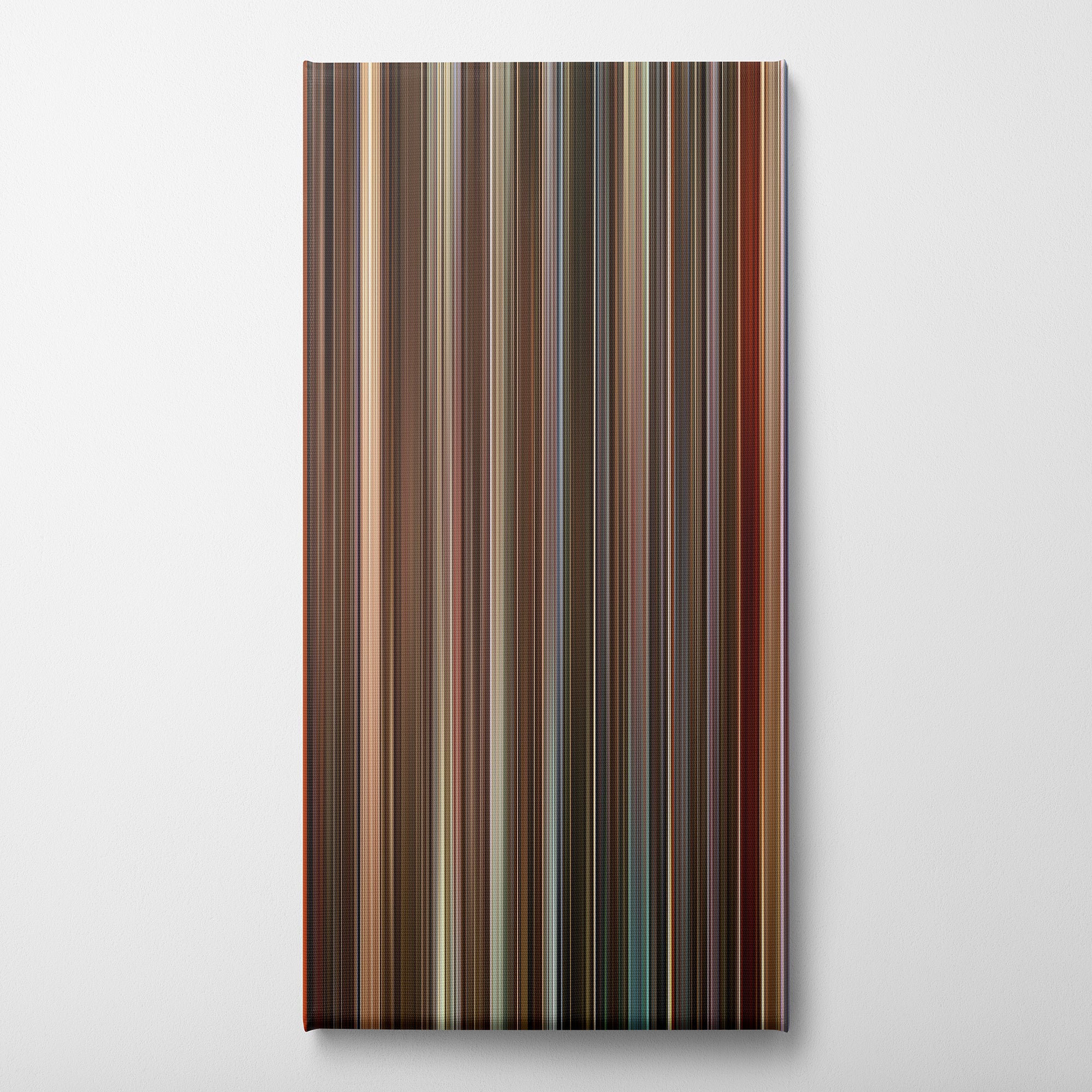 Barton Fink (1991) CineSpectrum Color Spectrum Canvas Print - Vertical on Wall