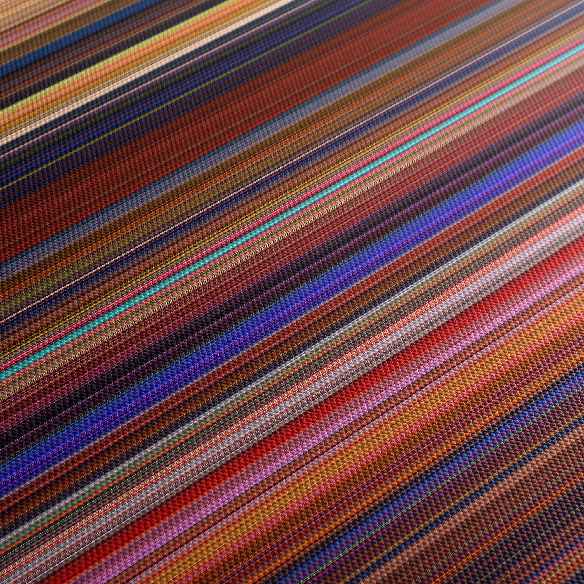 Beauty and the Beast (1991) CineSpectrum Color Spectrum Canvas Print - Close Up of Middle of Print