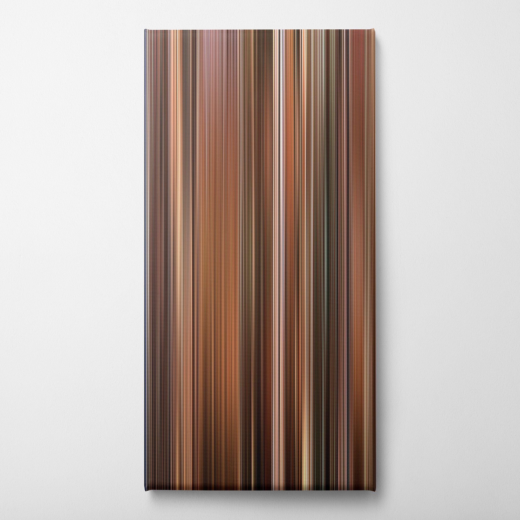 Before Sunset (2004) CineSpectrum Color Spectrum Canvas Print - Vertical on Wall