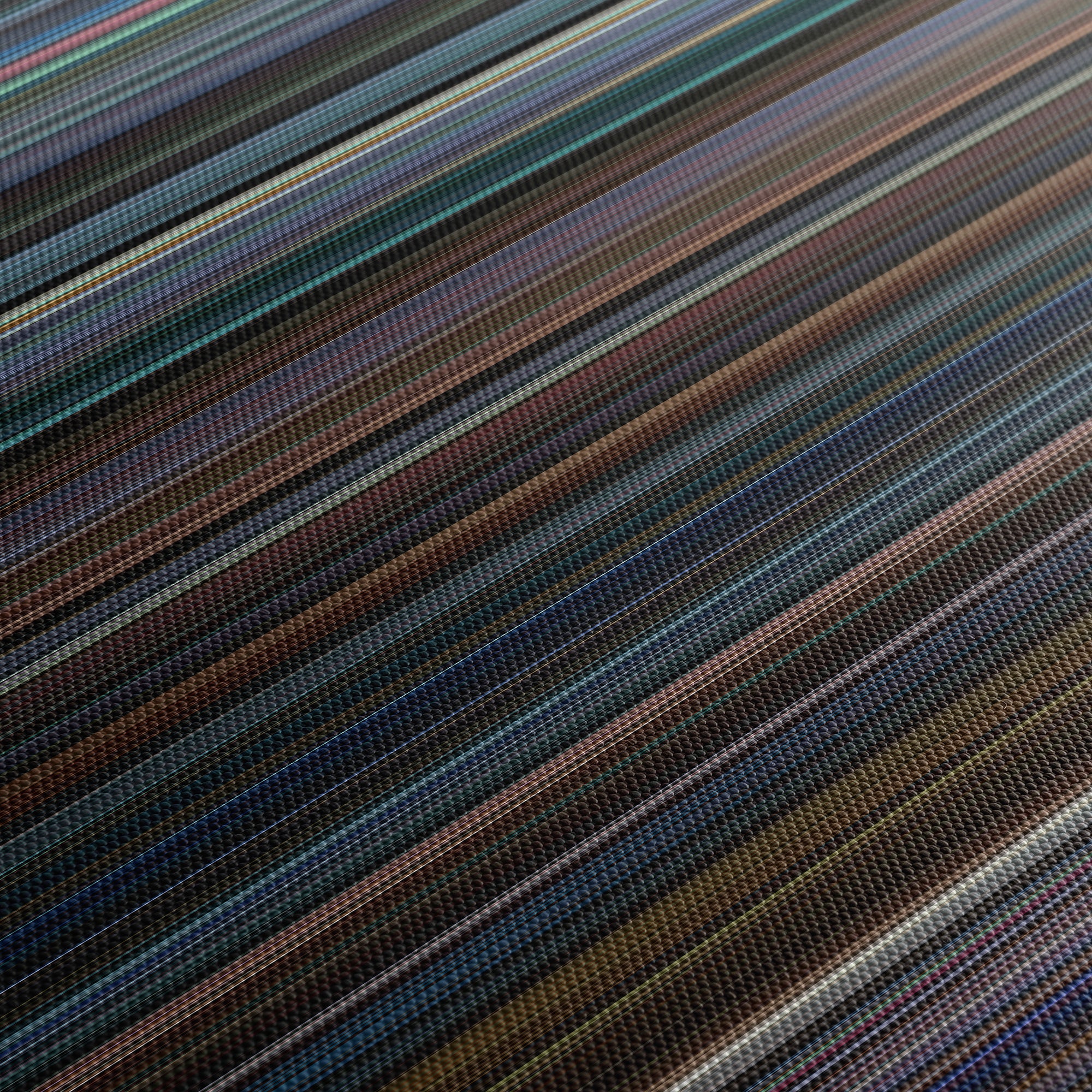 Being John Malkovich (1999) CineSpectrum Color Spectrum Canvas Print - Close Up of Middle of Print