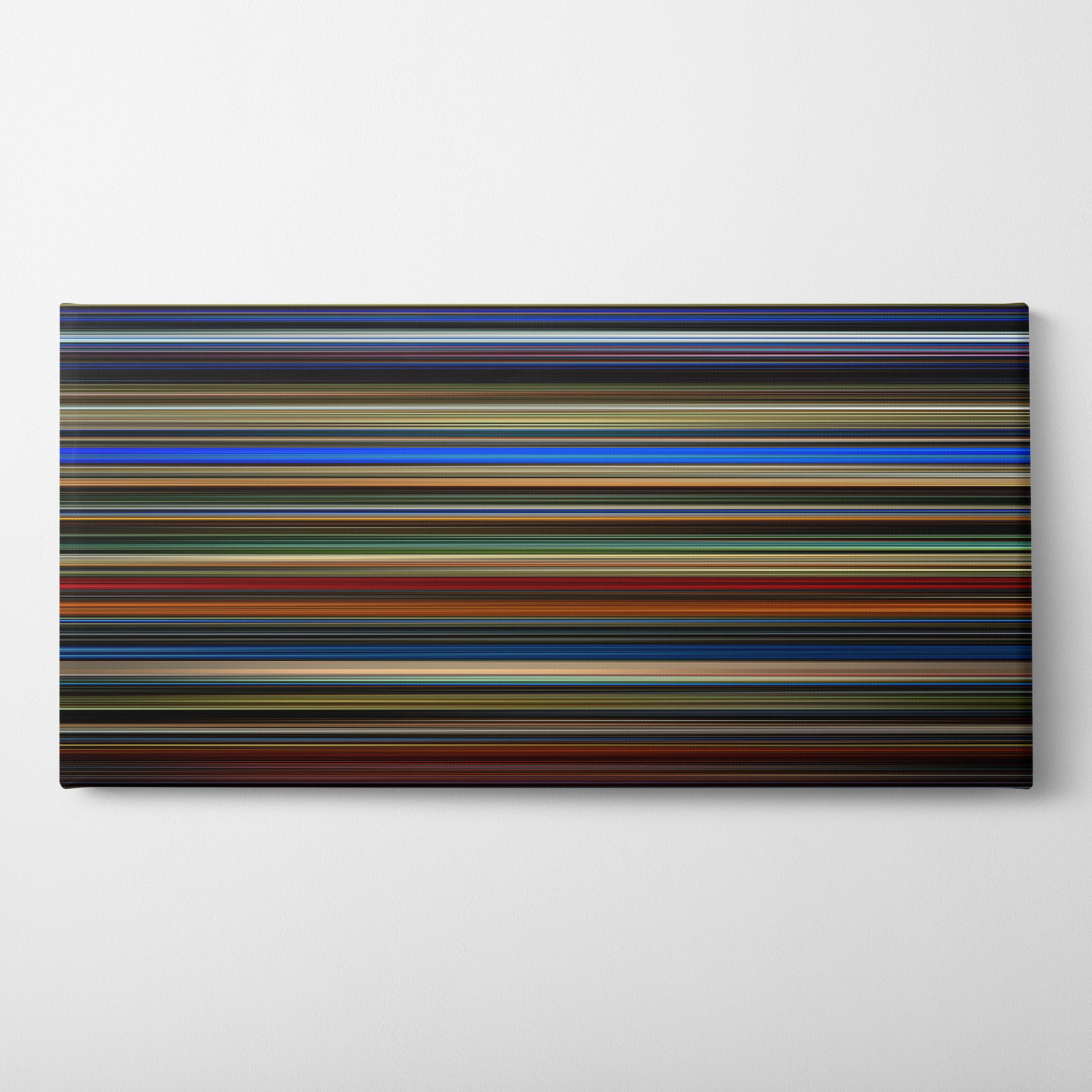 Belly (1998) CineSpectrum Color Spectrum Canvas Print - Horizontal on Wall