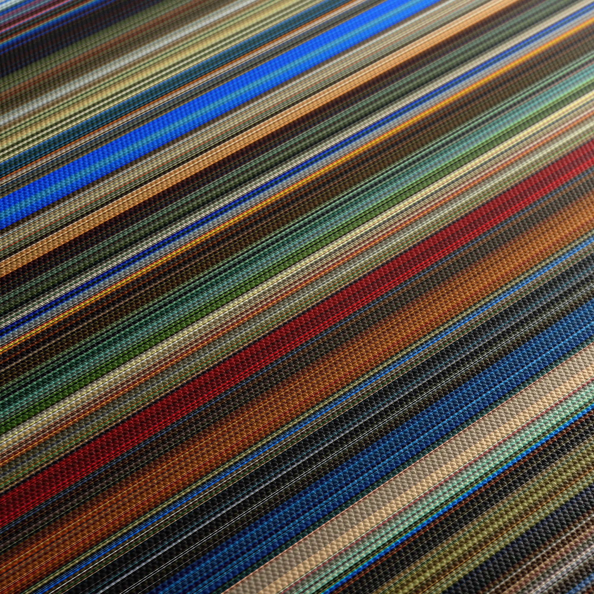 Belly (1998) CineSpectrum Color Spectrum Canvas Print - Close Up of Middle of Print