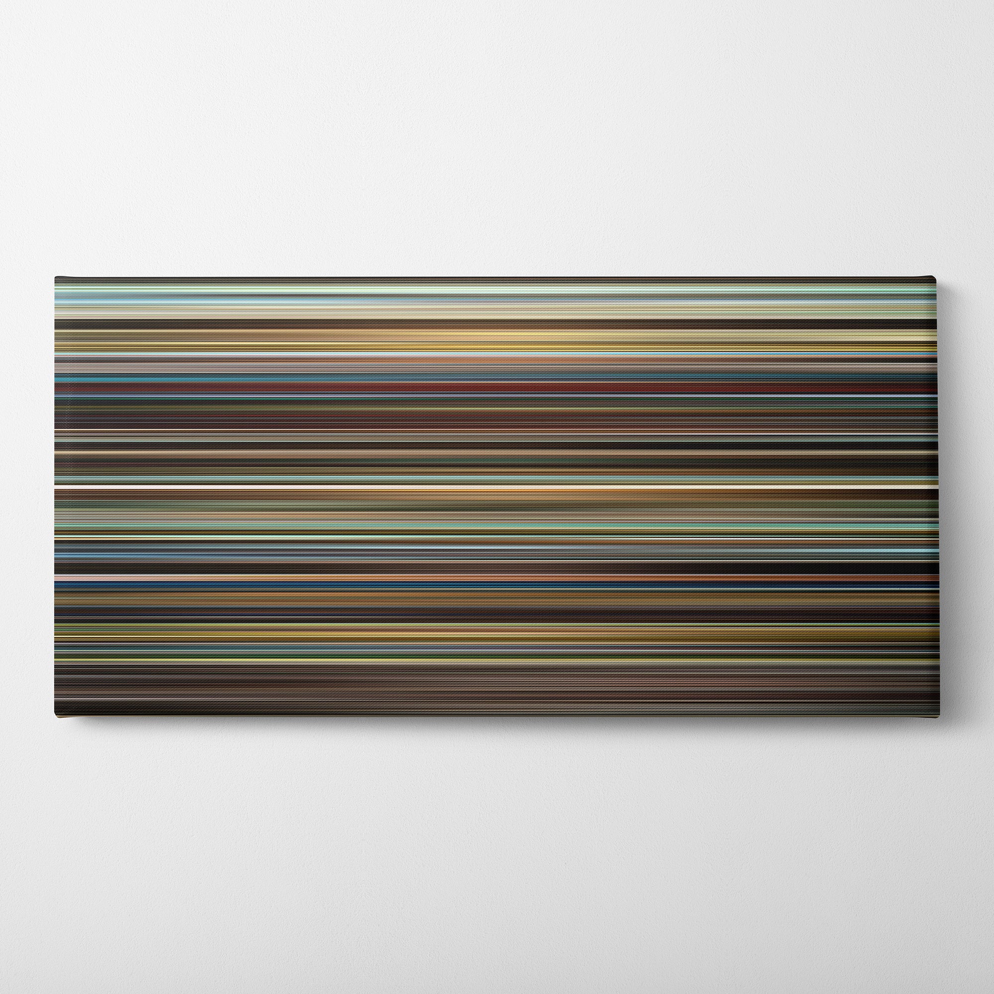 Big Eyes (2014) CineSpectrum Color Spectrum Canvas Print - Horizontal on Wall