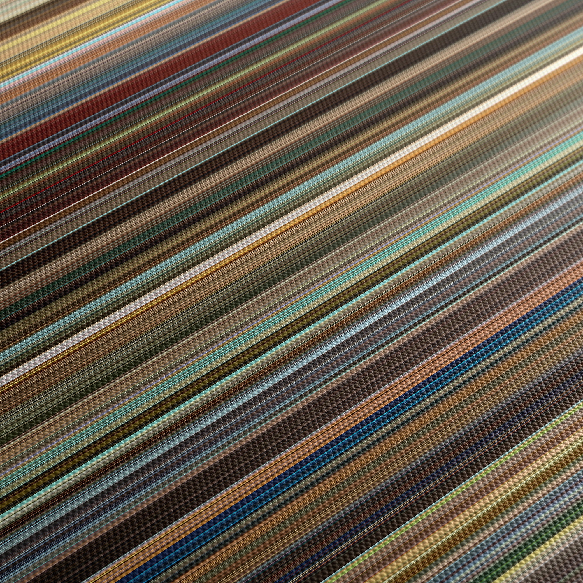 Big Eyes (2014) CineSpectrum Color Spectrum Canvas Print - Close Up of Middle of Print