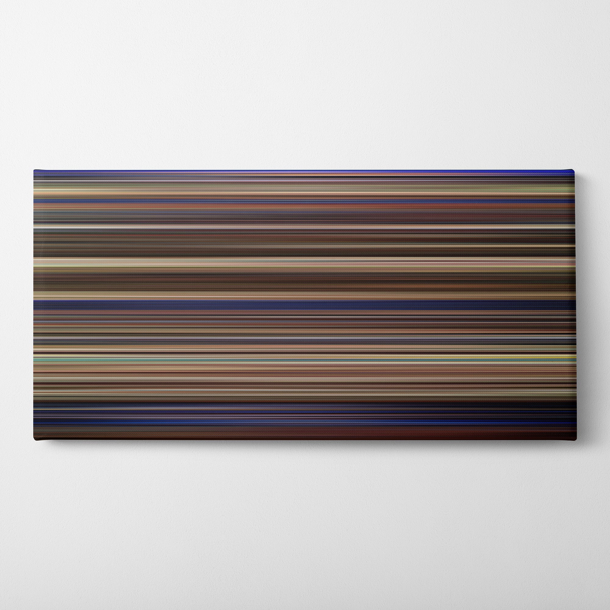 Bill and Ted's Excellent Adventure (1989) CineSpectrum Color Spectrum Canvas Print - Horizontal on Wall