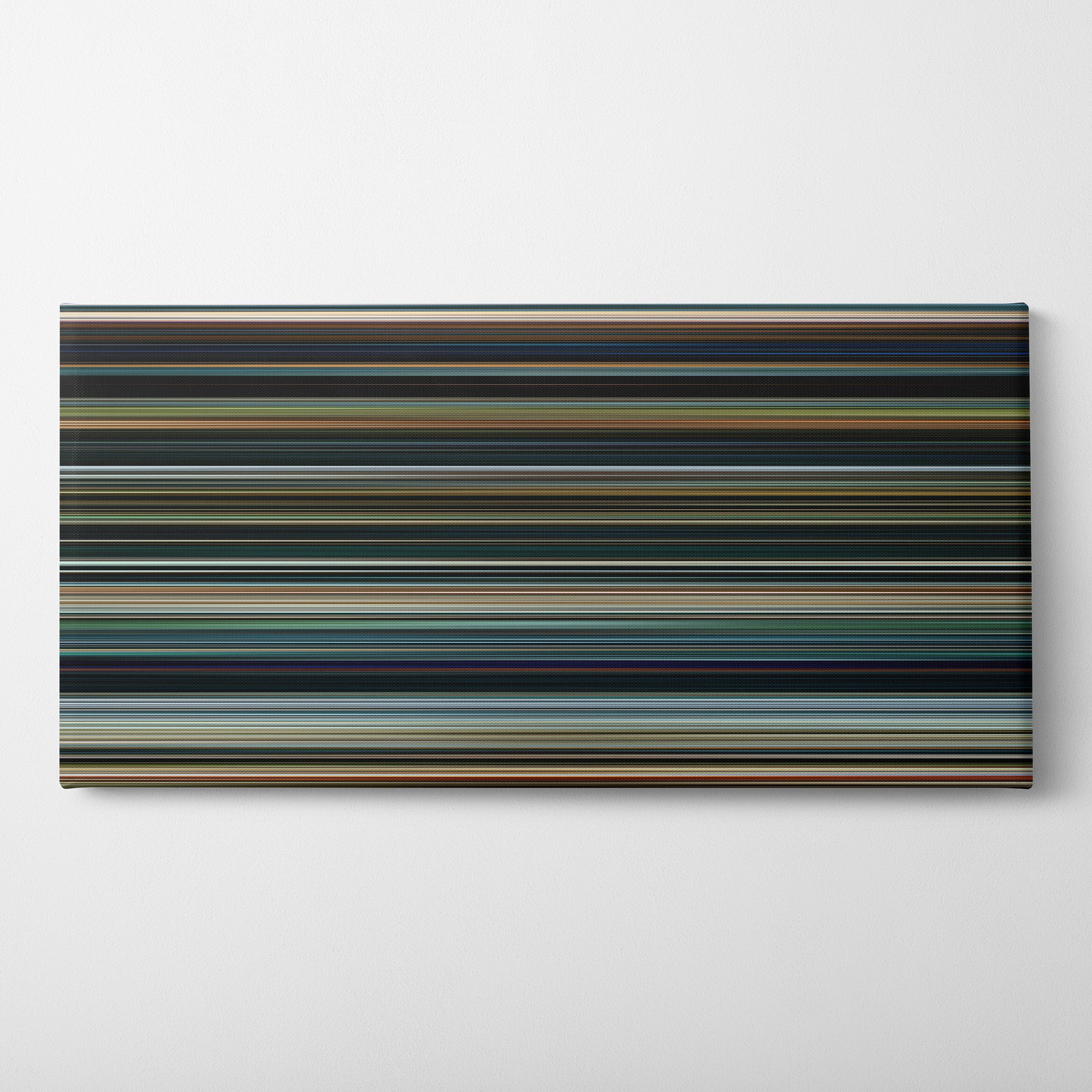 Black Panther - Wakanda Forever (2022) CineSpectrum Color Spectrum Canvas Print - Horizontal on Wall