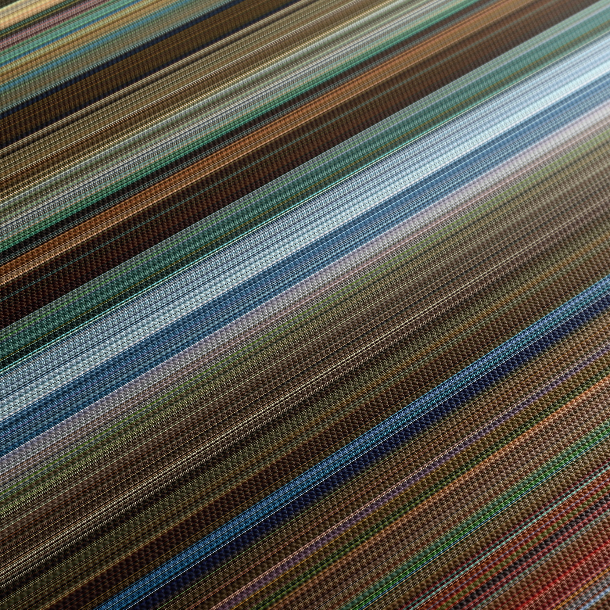 Black Widow (2021) CineSpectrum Color Spectrum Canvas Print - Close Up of Middle of Print