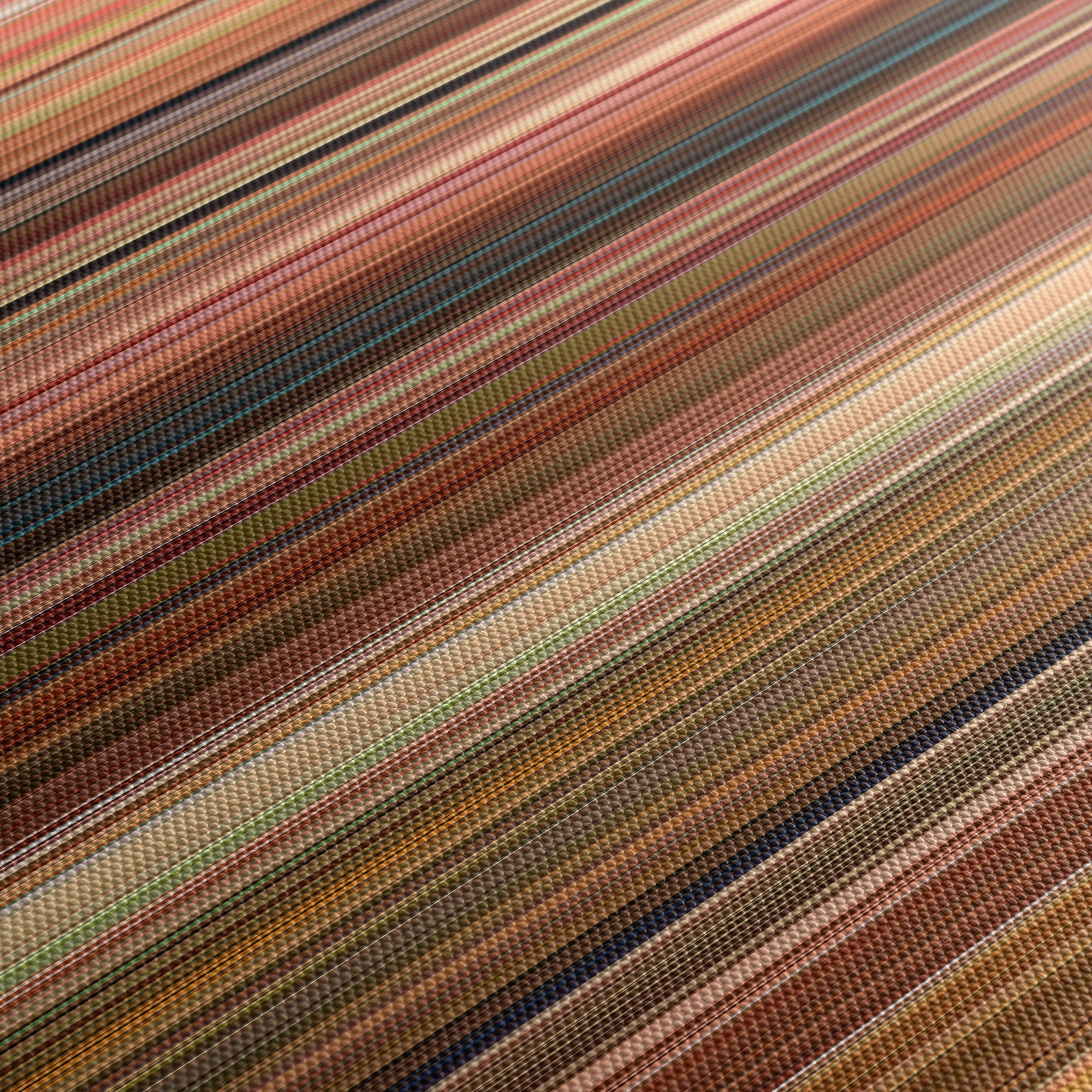 Bottle Rocket (1996) CineSpectrum Color Spectrum Canvas Print - Close Up of Middle of Print