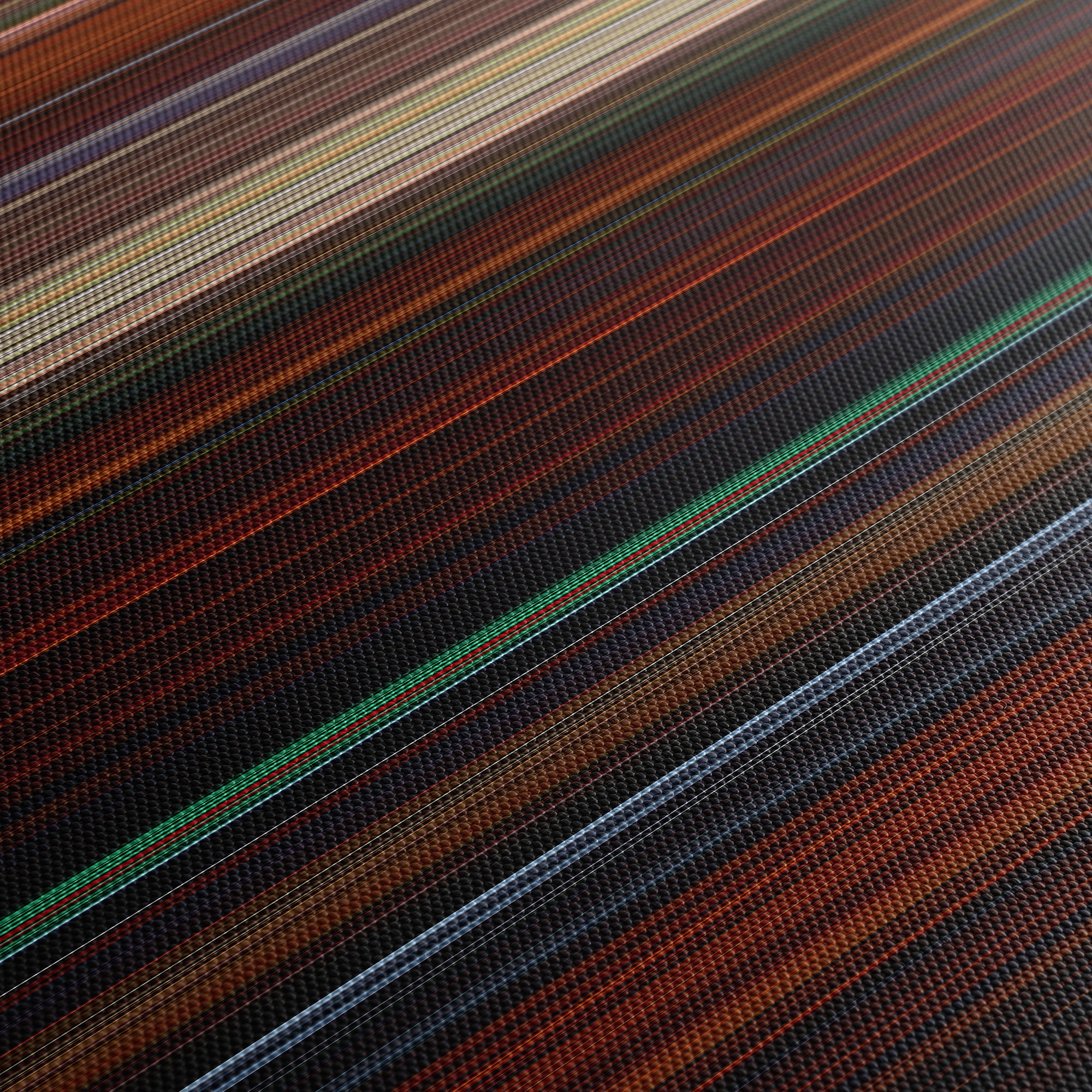 Brave (2012) CineSpectrum Color Spectrum Canvas Print - Close Up of Middle of Print