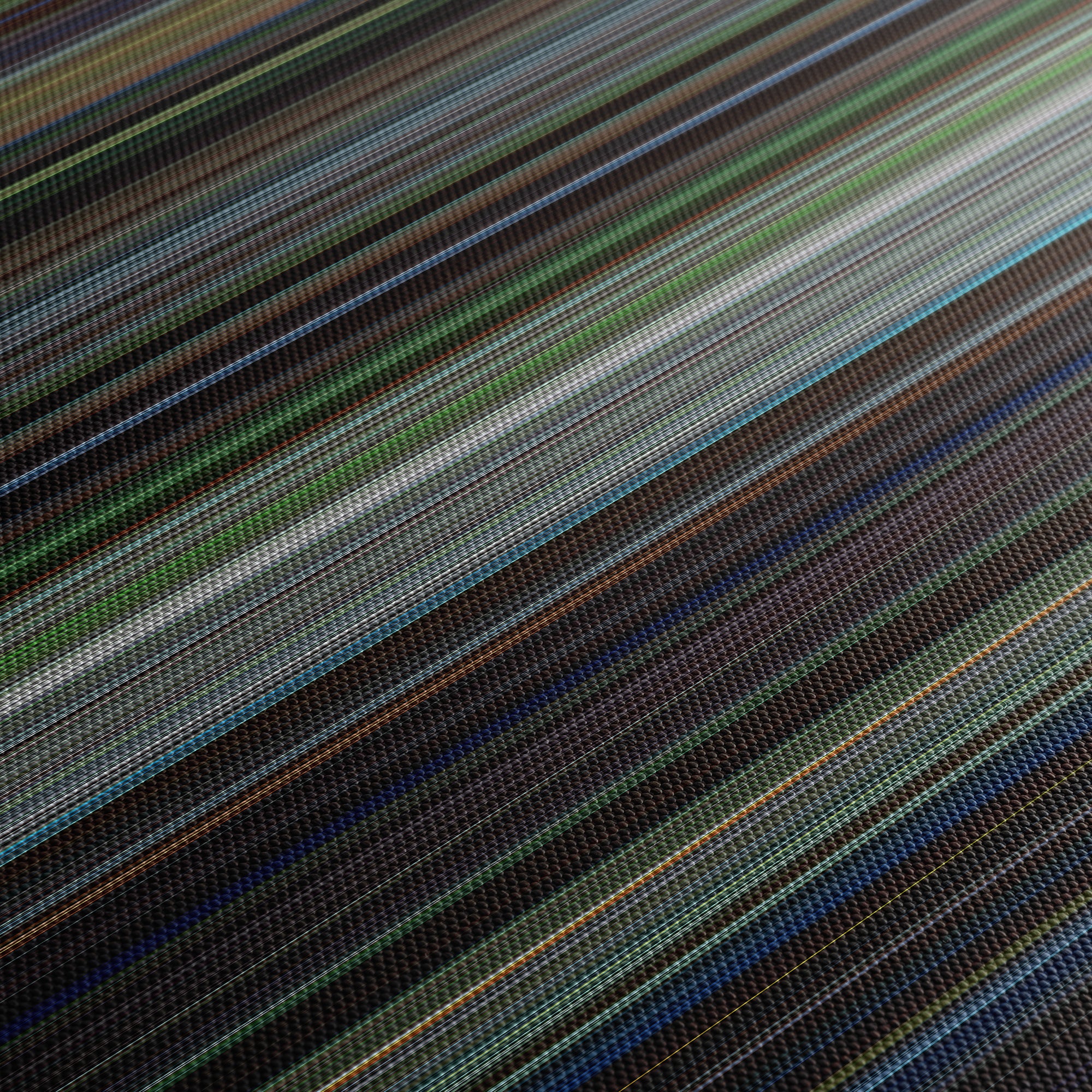 Braveheart (1995) CineSpectrum Color Spectrum Canvas Print - Close Up of Middle of Print