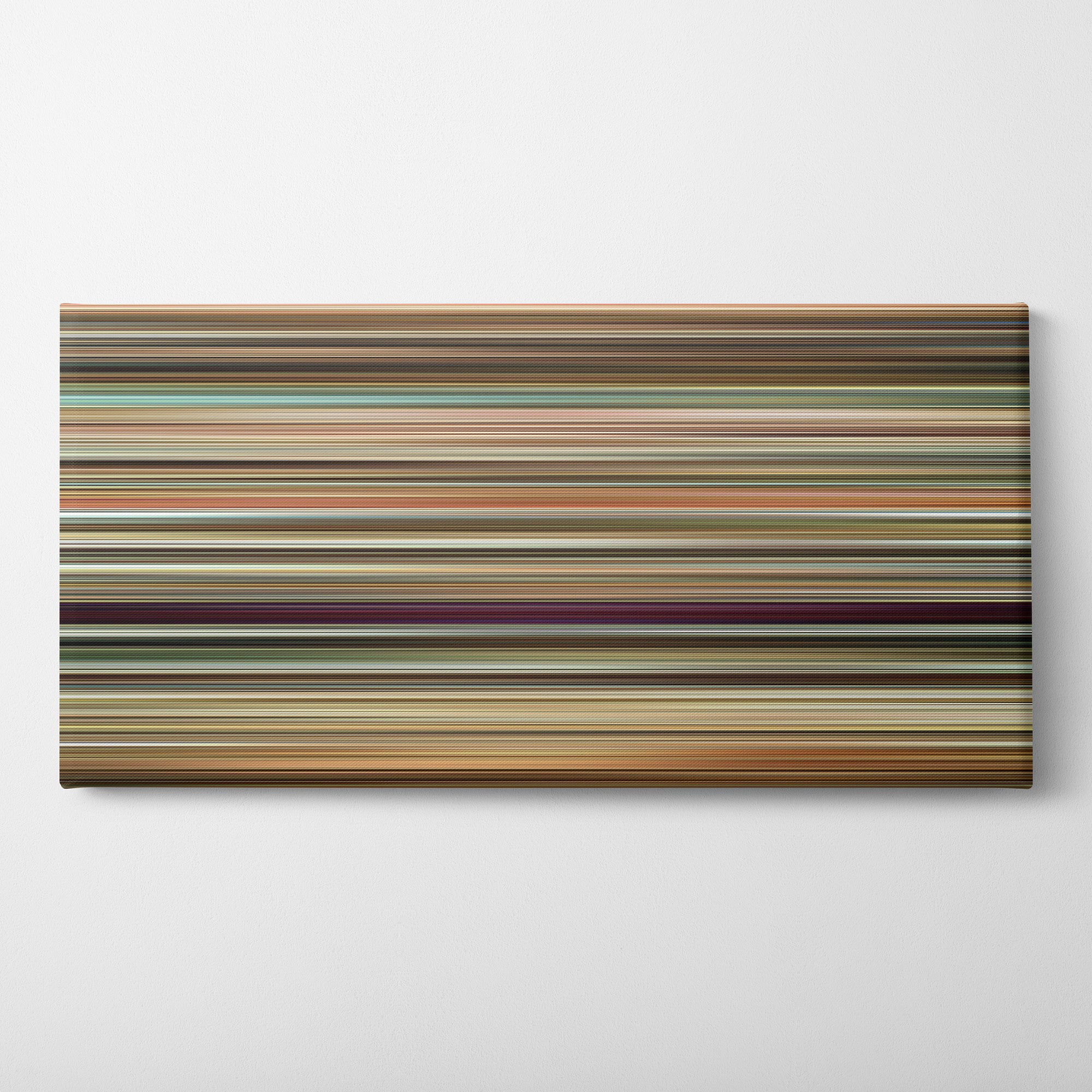 Bride Wars (2009) CineSpectrum Color Spectrum Canvas Print - Horizontal on Wall