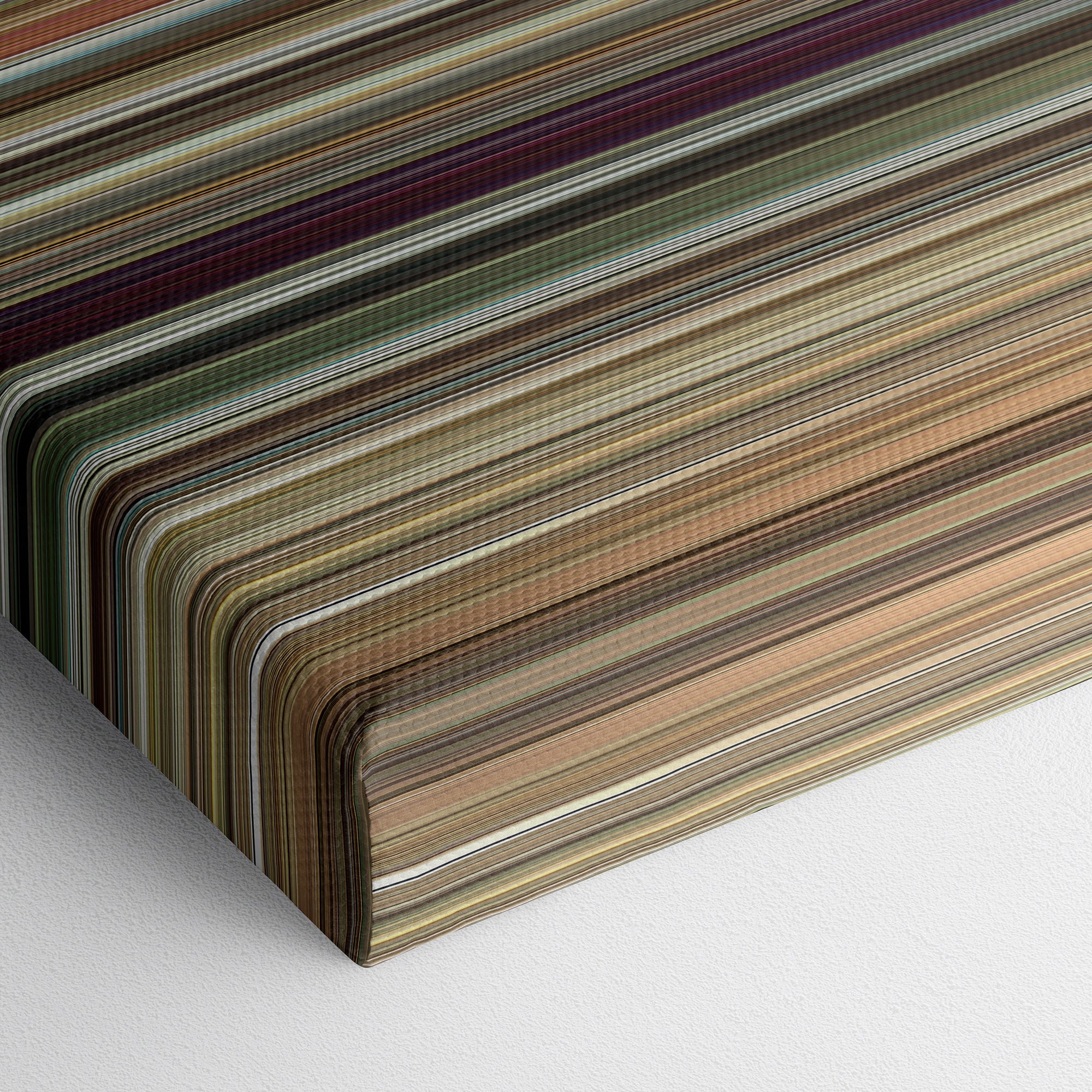 Bride Wars (2009) CineSpectrum Color Spectrum Canvas Print - Close Up of Bottom of Print