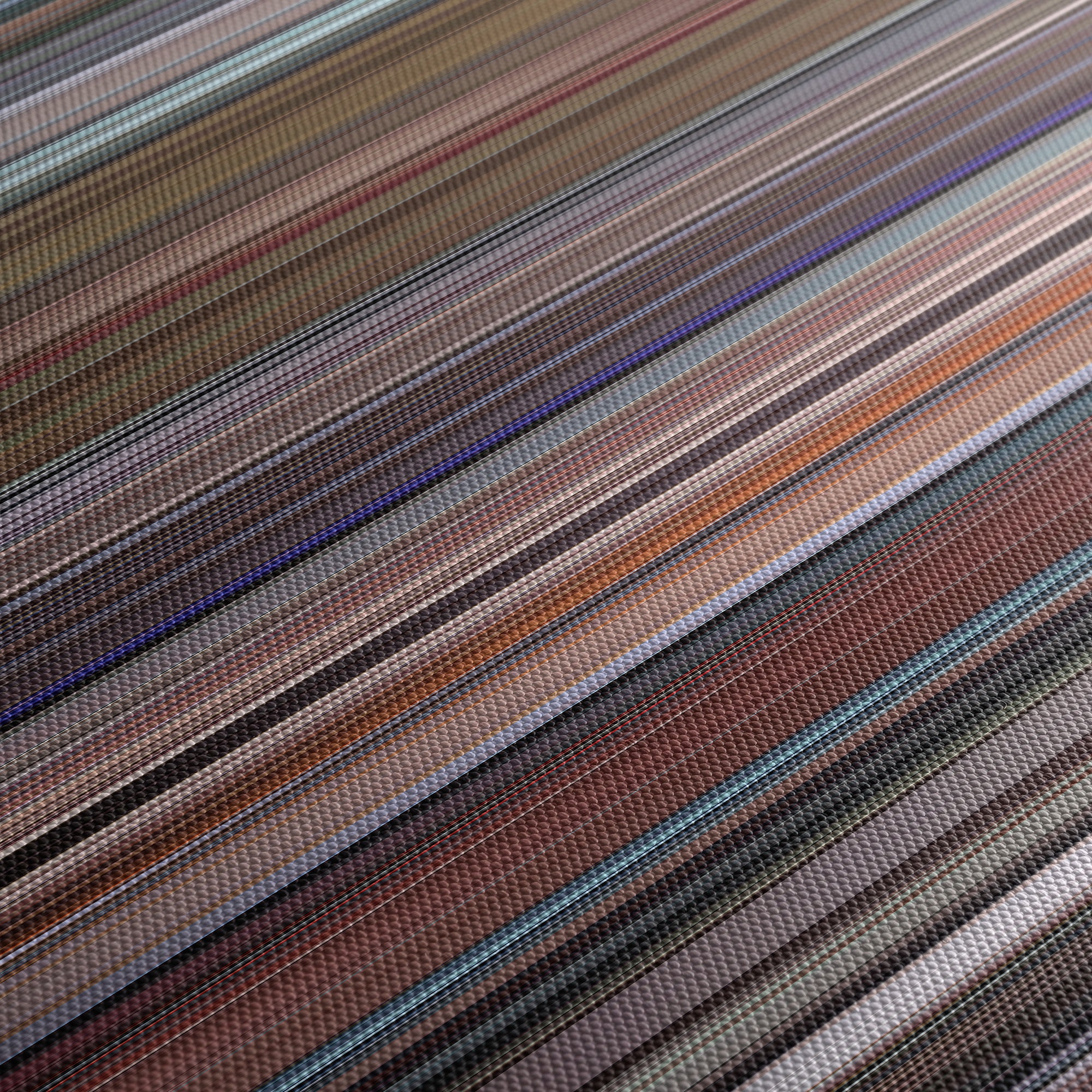 Buffalo 66 (1998) CineSpectrum Color Spectrum Canvas Print - Close Up of Middle of Print