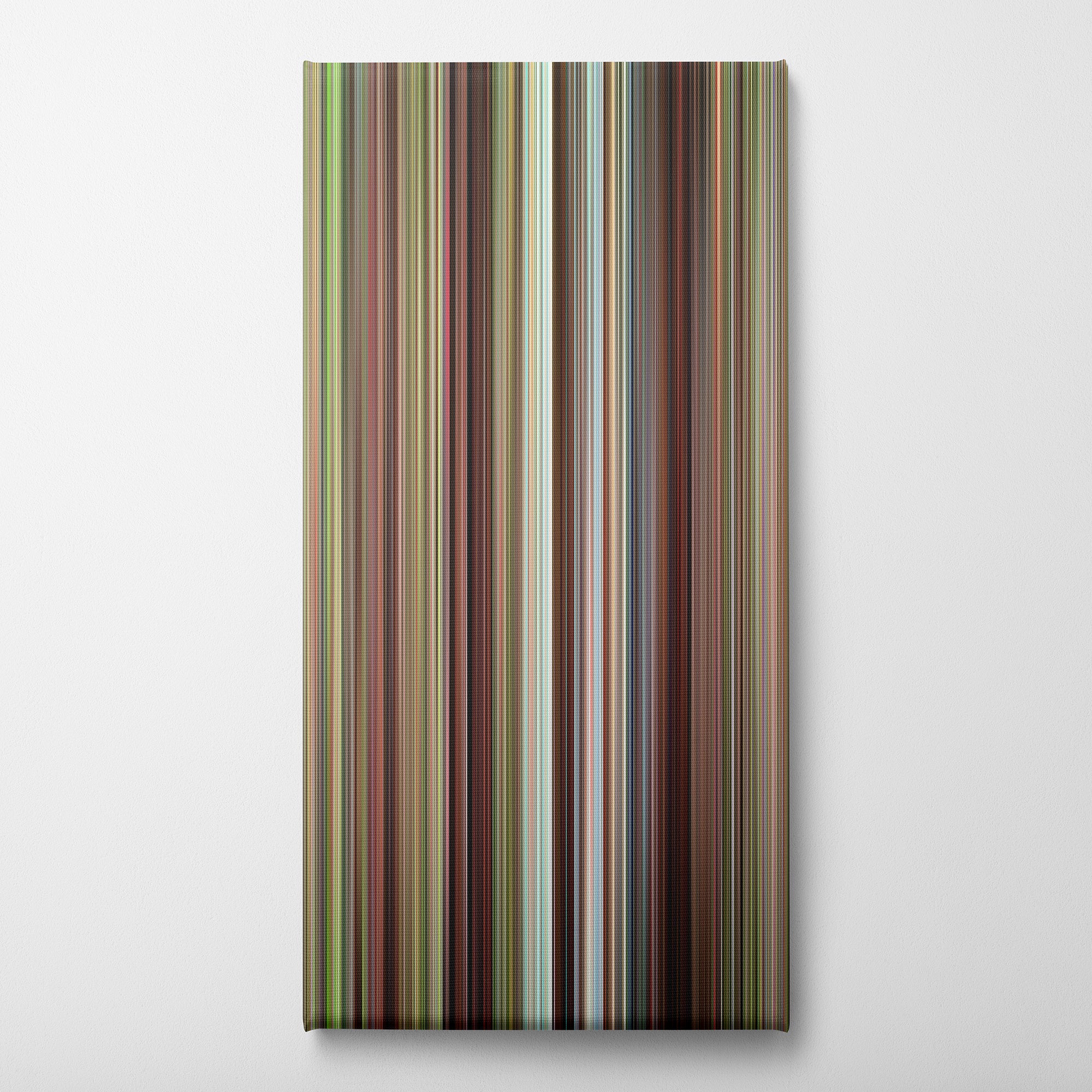 Caddyshack (1980) CineSpectrum Color Spectrum Canvas Print - Vertical on Wall