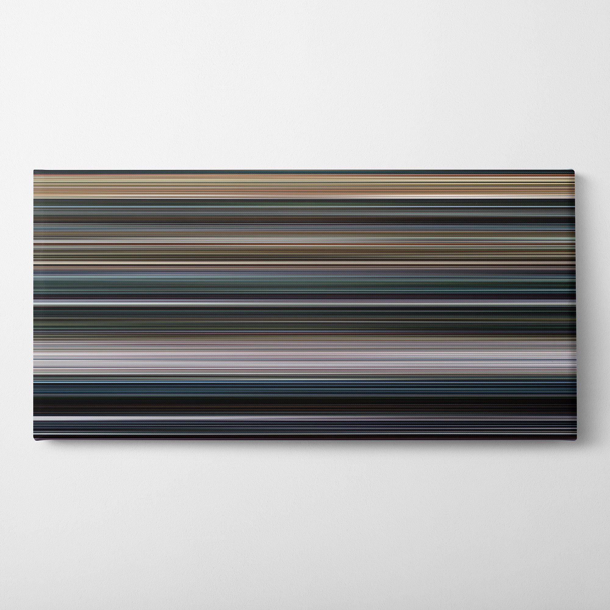 Captain America - Civil War (2016) CineSpectrum Color Spectrum Canvas Print - Horizontal on Wall