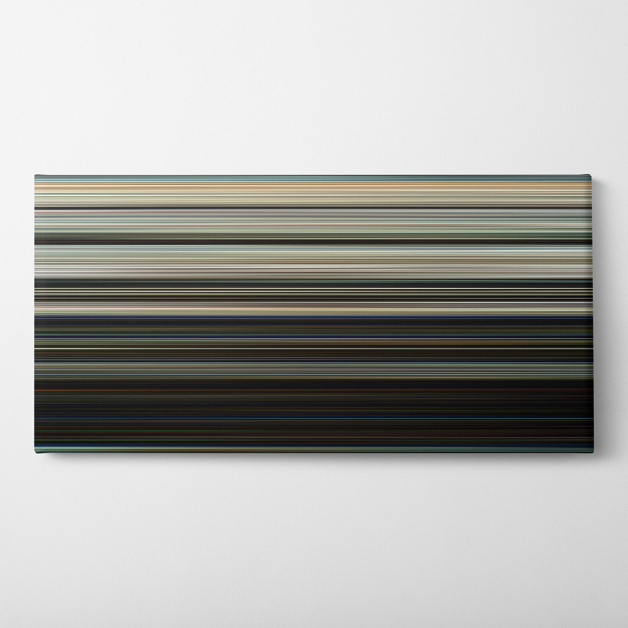 Captain Phillips (2013) CineSpectrum Color Spectrum Canvas Print - Horizontal on Wall