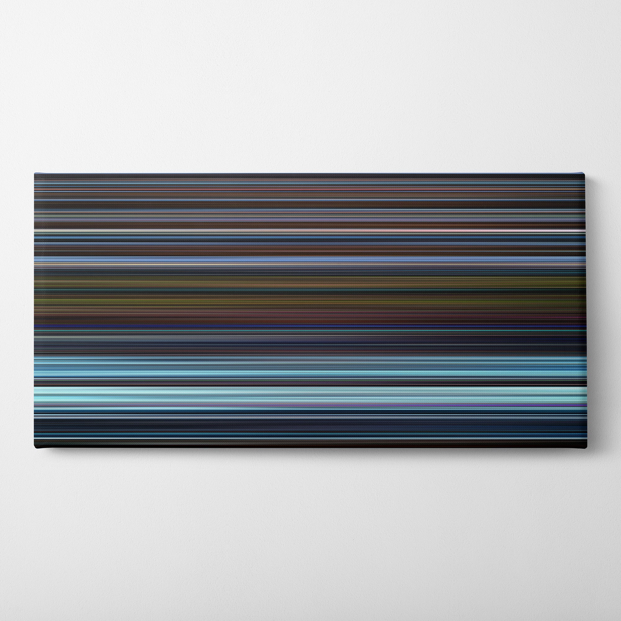Charlie and the Chocolate Factory (2005) CineSpectrum Color Spectrum Canvas Print - Horizontal on Wall