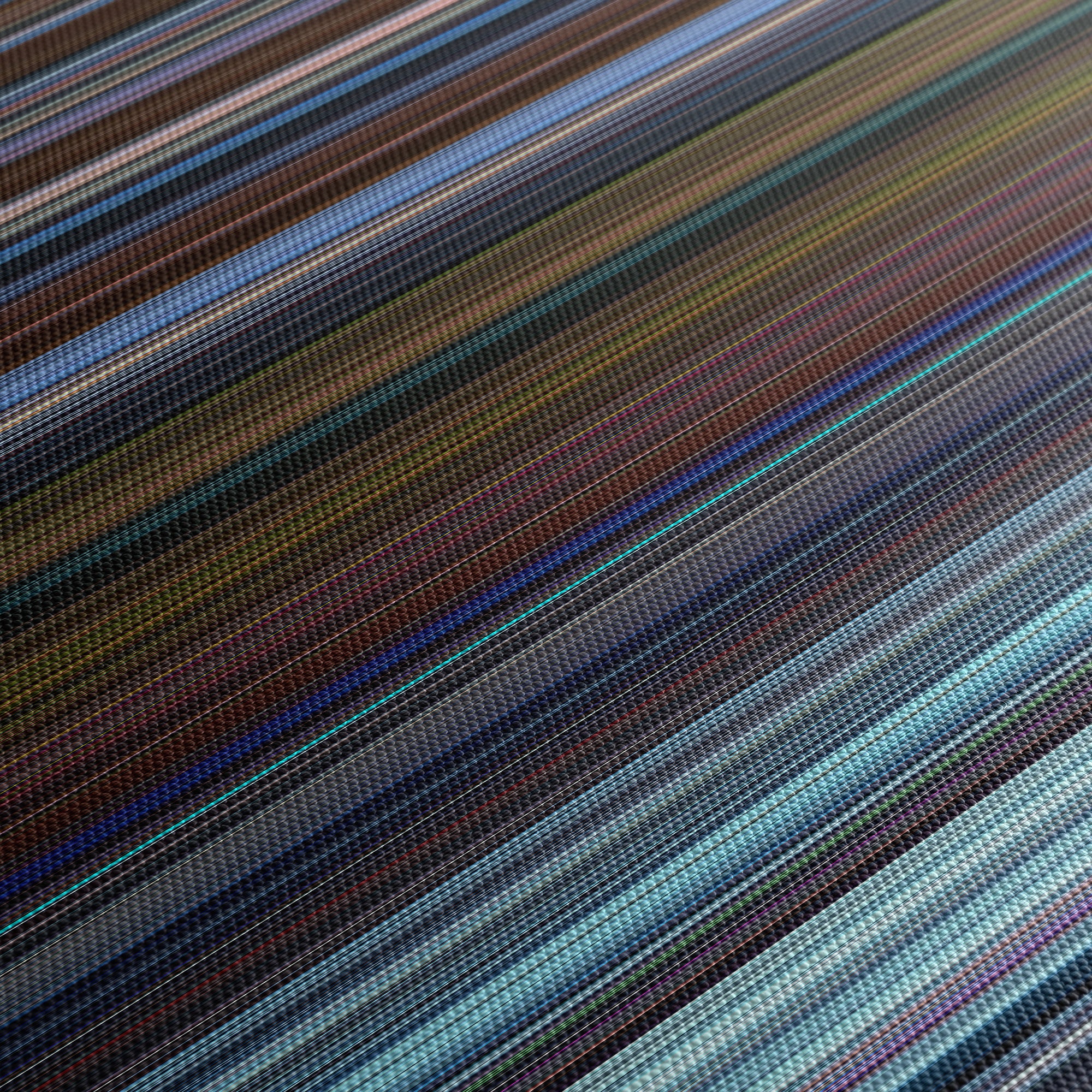 Charlie and the Chocolate Factory (2005) CineSpectrum Color Spectrum Canvas Print - Close Up of Middle of Print