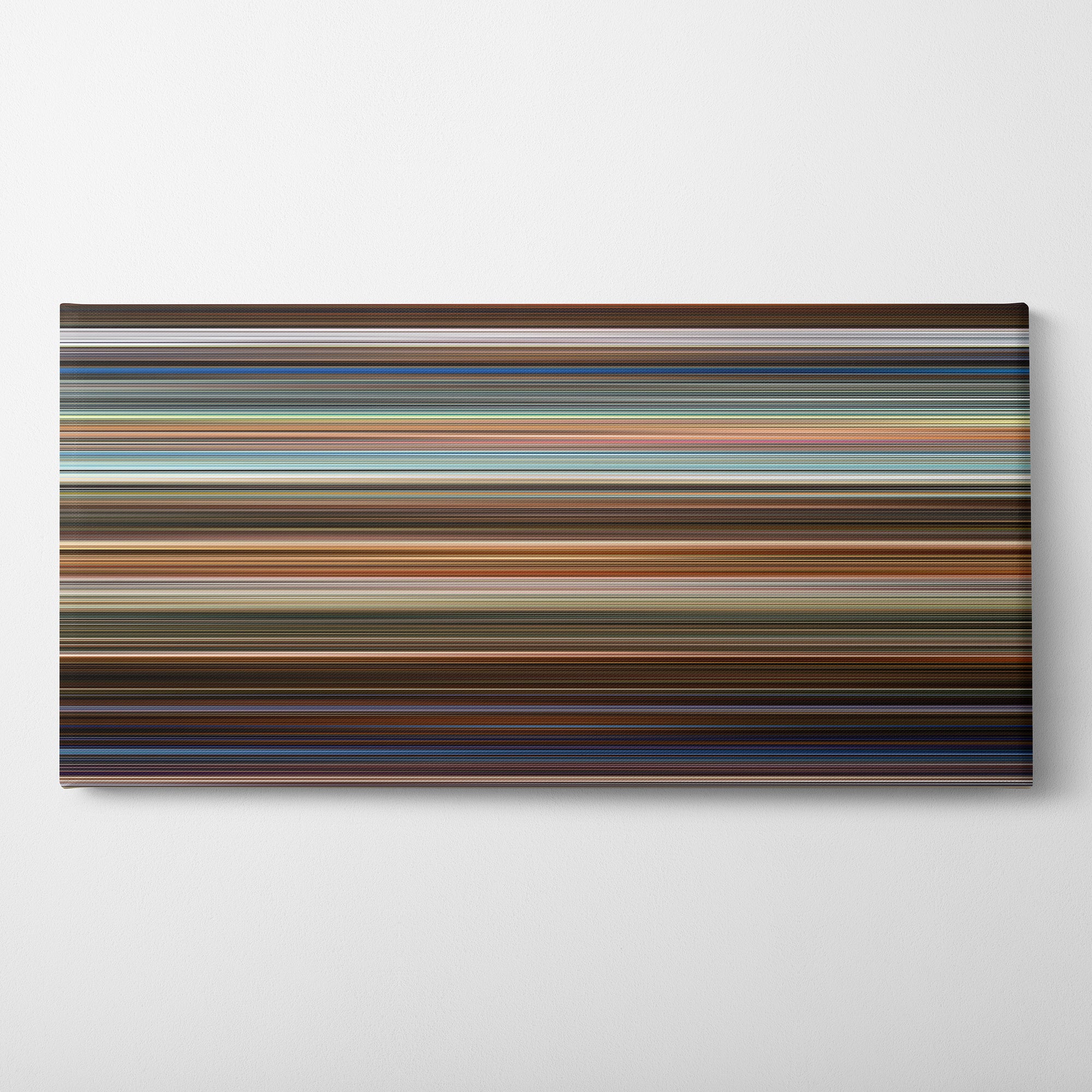 Charlie's Angels (2019) CineSpectrum Color Spectrum Canvas Print - Horizontal on Wall
