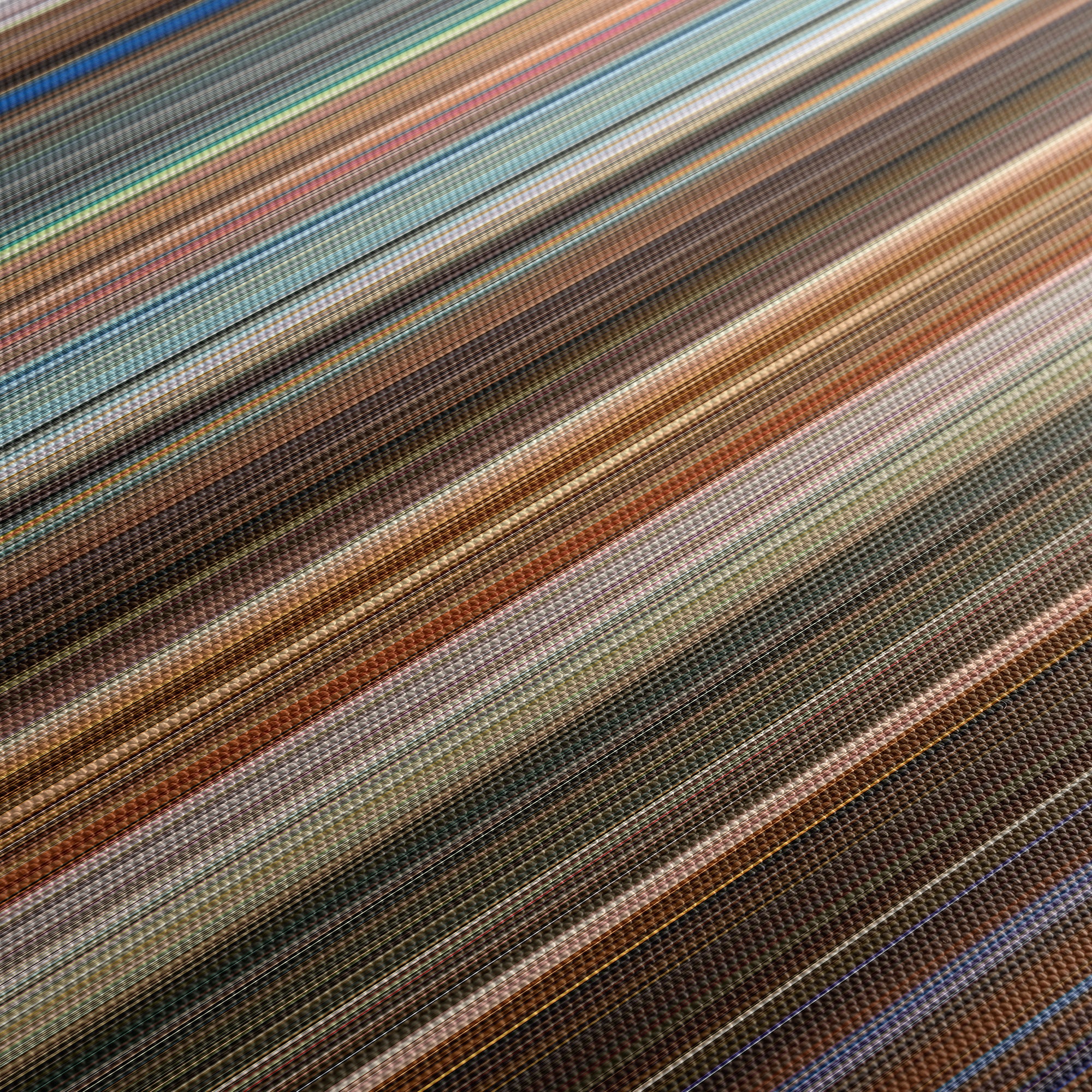 Charlie's Angels (2019) CineSpectrum Color Spectrum Canvas Print - Close Up of Middle of Print