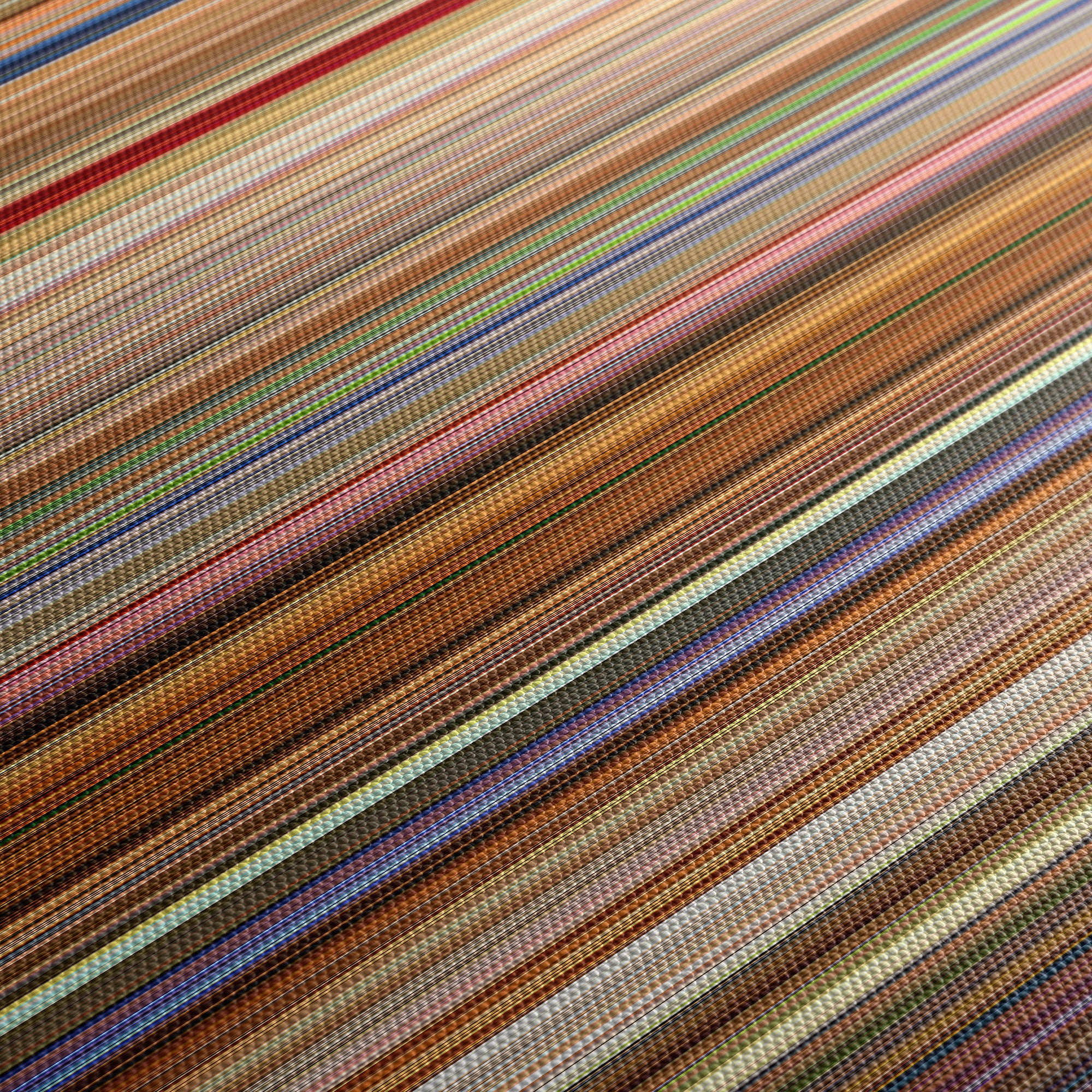 Charlies Angels - Full Throttle (2003) CineSpectrum Color Spectrum Canvas Print - Close Up of Middle of Print