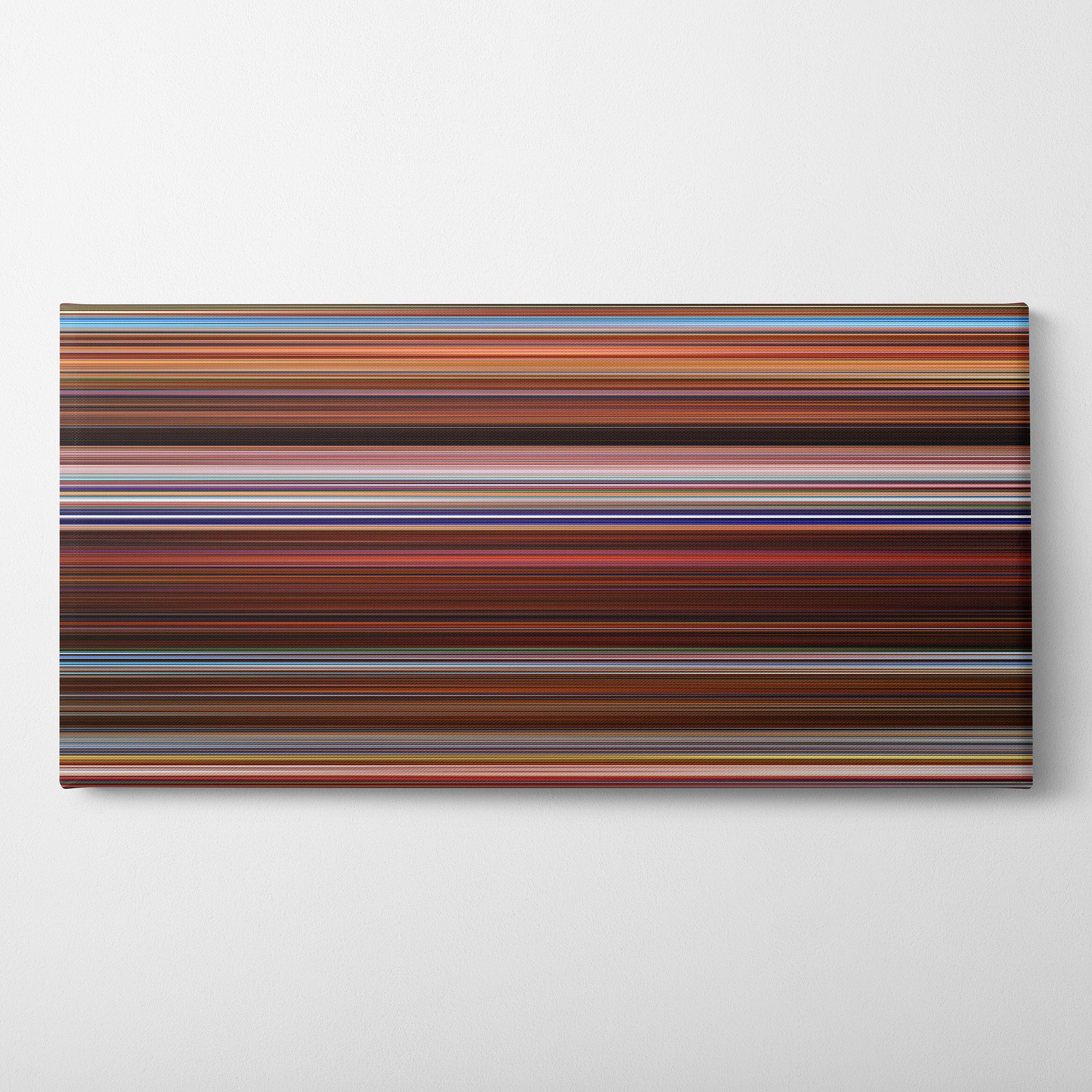 Charlies Angels (2000) CineSpectrum Color Spectrum Canvas Print - Horizontal on Wall