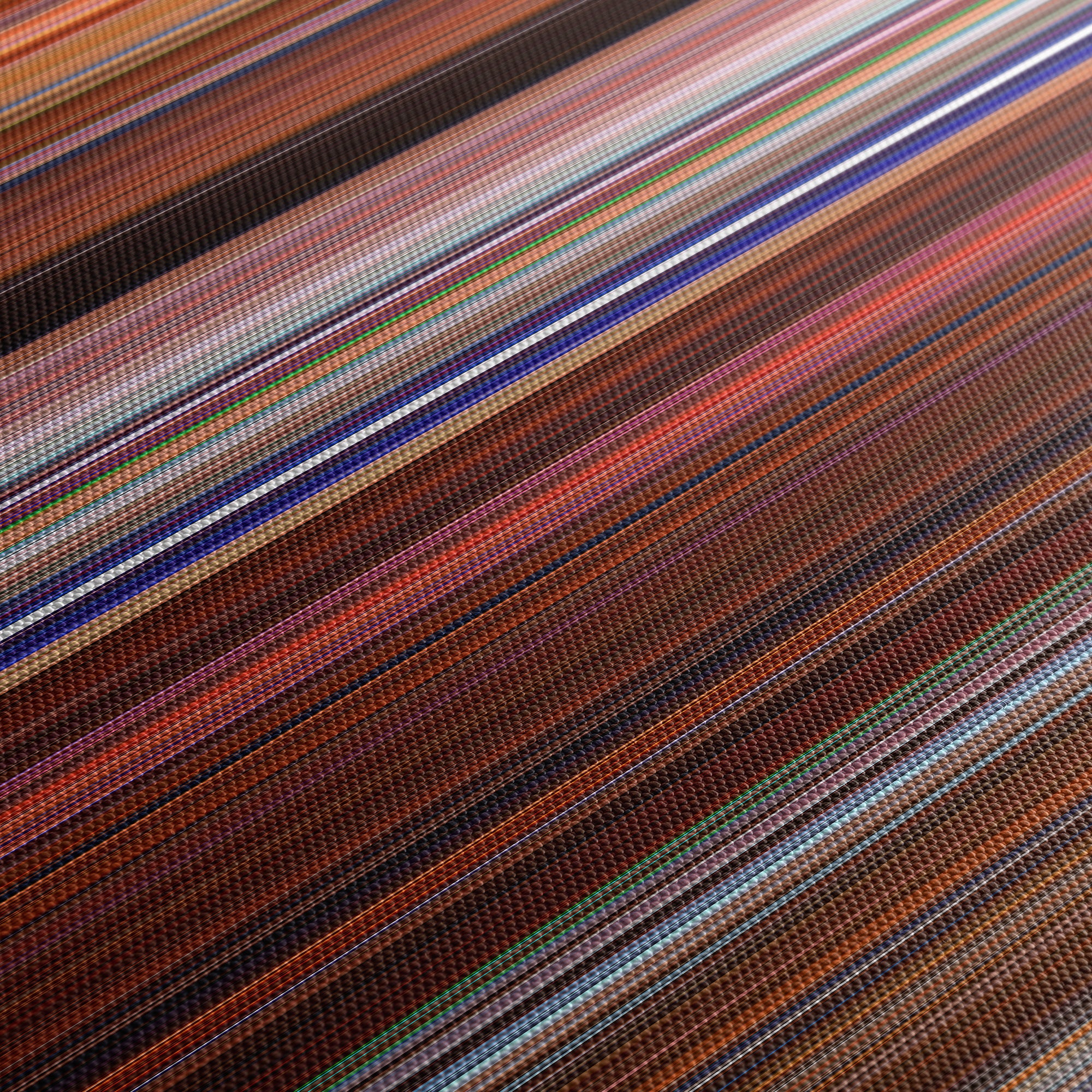 Charlies Angels (2000) CineSpectrum Color Spectrum Canvas Print - Close Up of Middle of Print