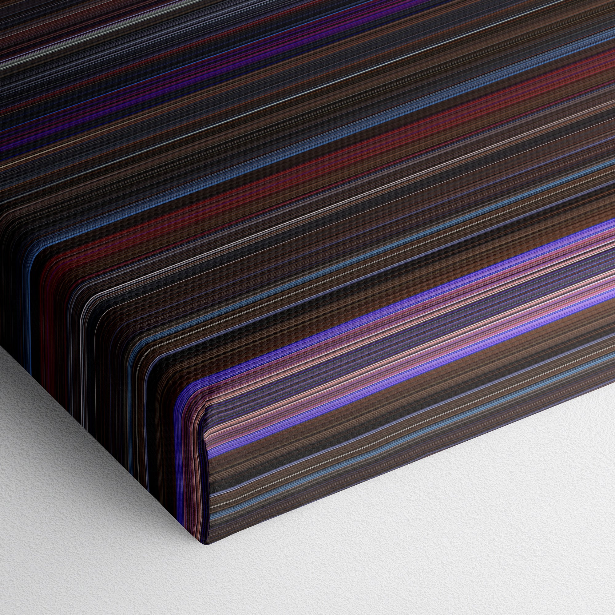 Chicago (2002) CineSpectrum Color Spectrum Canvas Print - Close Up of Bottom of Print