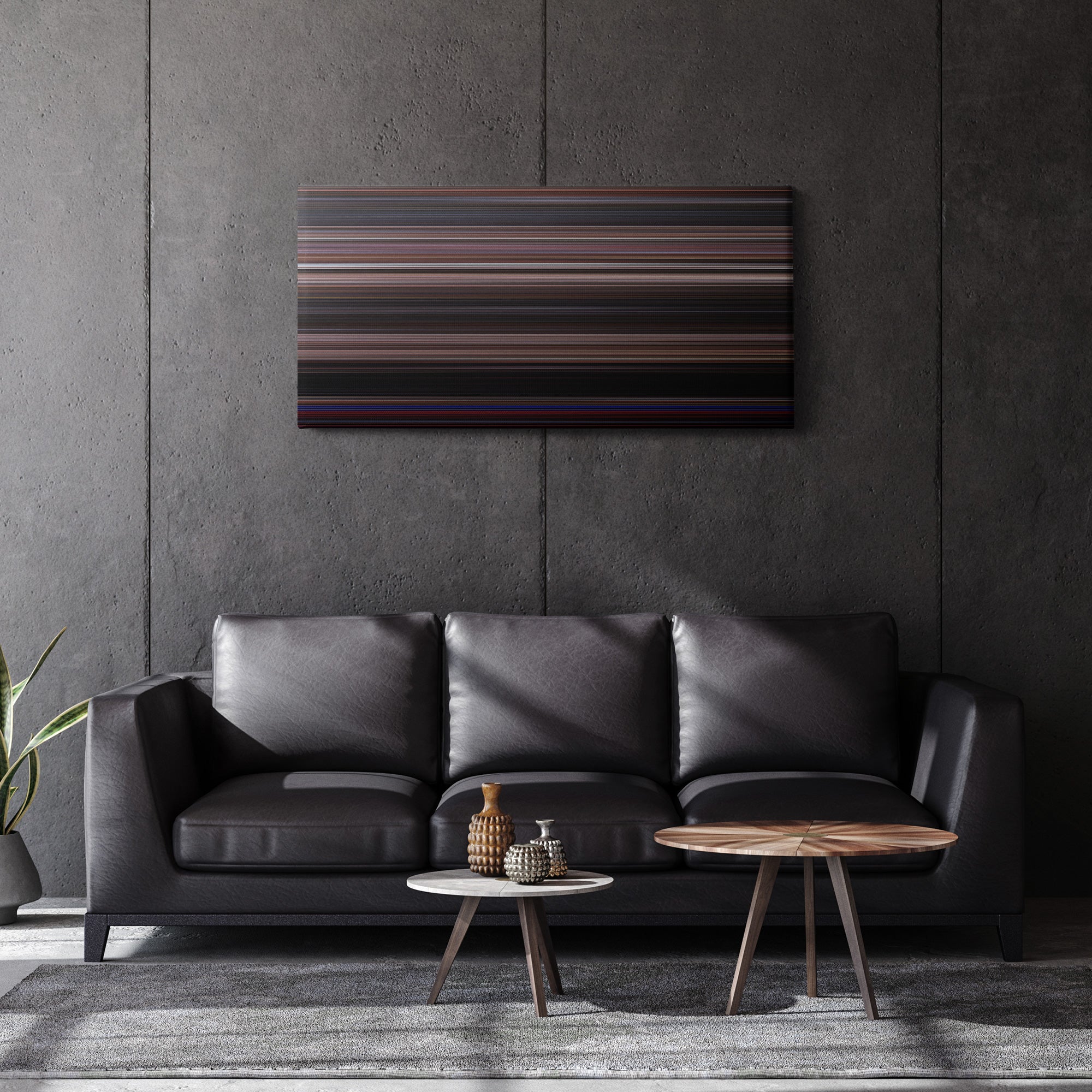 Child's Play 3 (1991) CineSpectrum Color Spectrum Canvas Print - Hanging Horizontal on Wall in Room